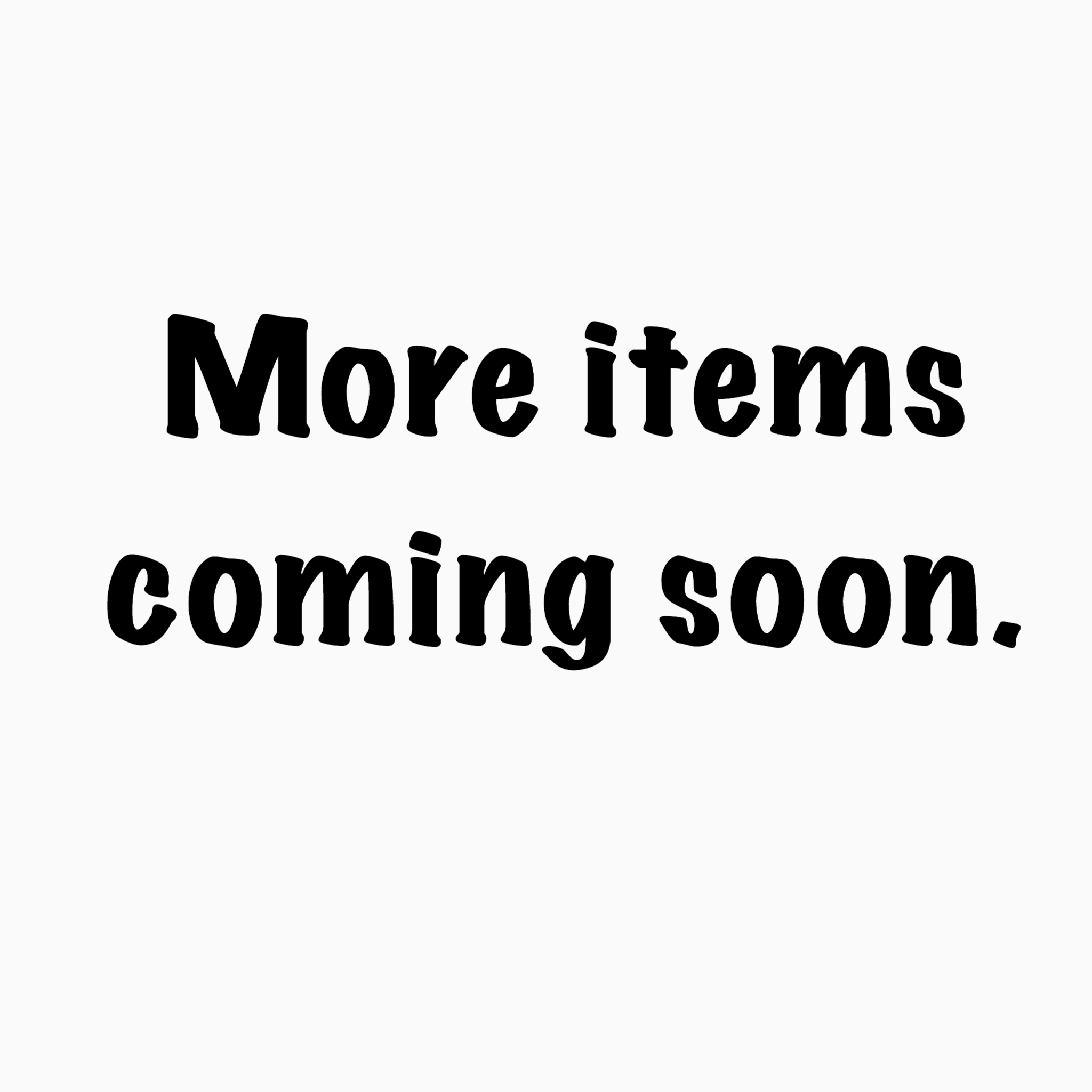 Further stock to come