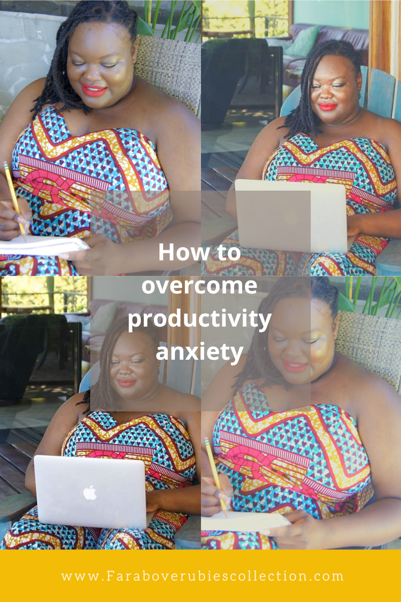 How to overcome productivity anxiety