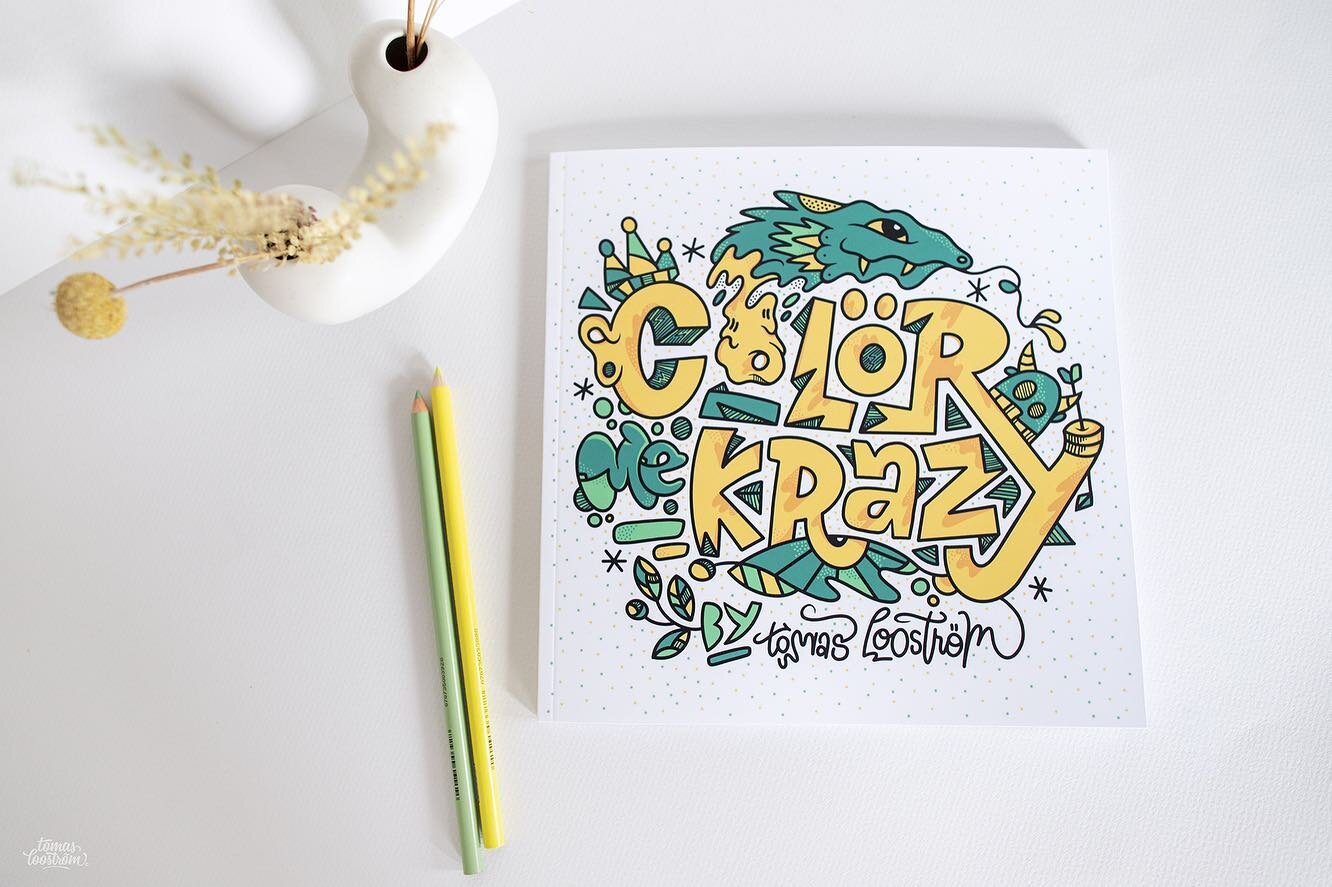 Col&ouml;r me Krazy!

Two COVID years in the making, I finally &ndash; after a few rounds of reviews, edits and testing &ndash; have a finished coloring book full of monsters &amp; all things crazy.

For now, it isn&rsquo;t sold anywhere but I'm work