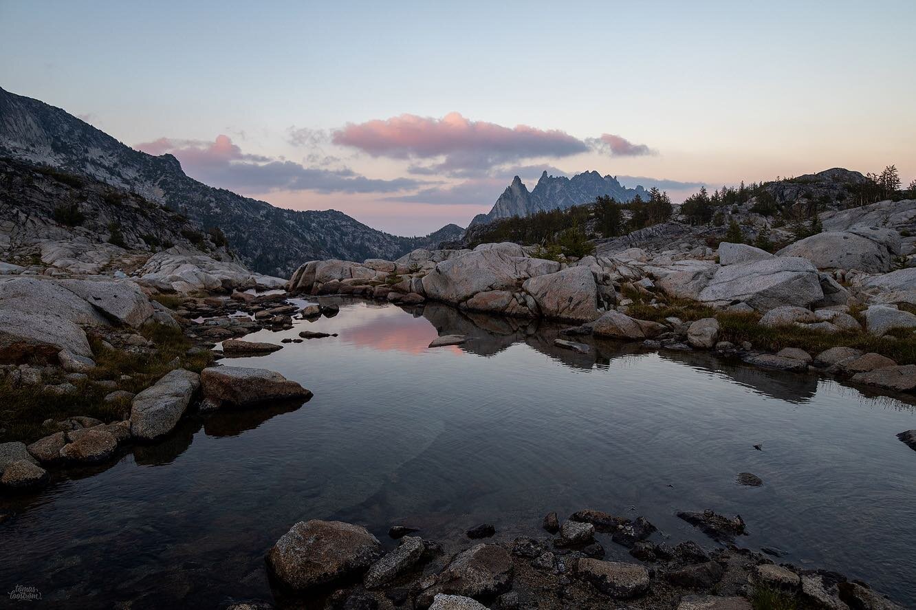 Catching sunsets in the Enchantments 🧡
