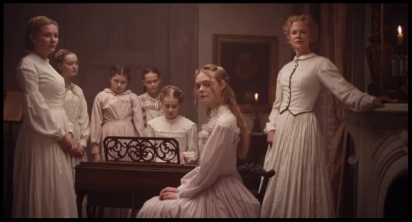 10. The Beguiled The Beguiled is Sofia Coppola's hardest film hidden beneath her signature soft focus. If we've learned nothing else from 2017, I hope it's that women are through being treated as less than equals. And that those who treat them as anything less than the multi-layered, intelligent, empathetic, caregiving, life-giving beings they are risk being served a slow, painful death the next time they're invited to supper.