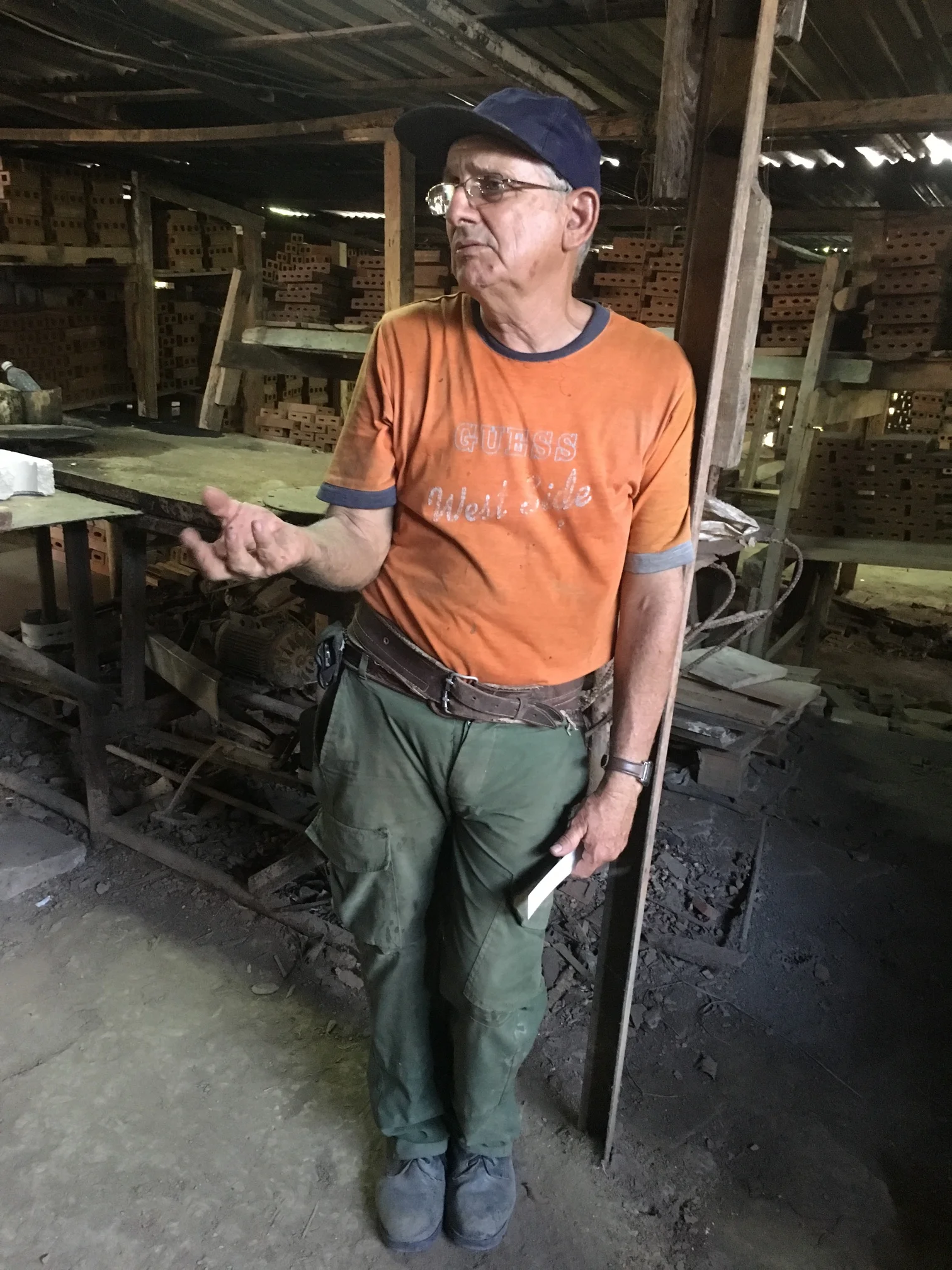 A local artisan in Cuba