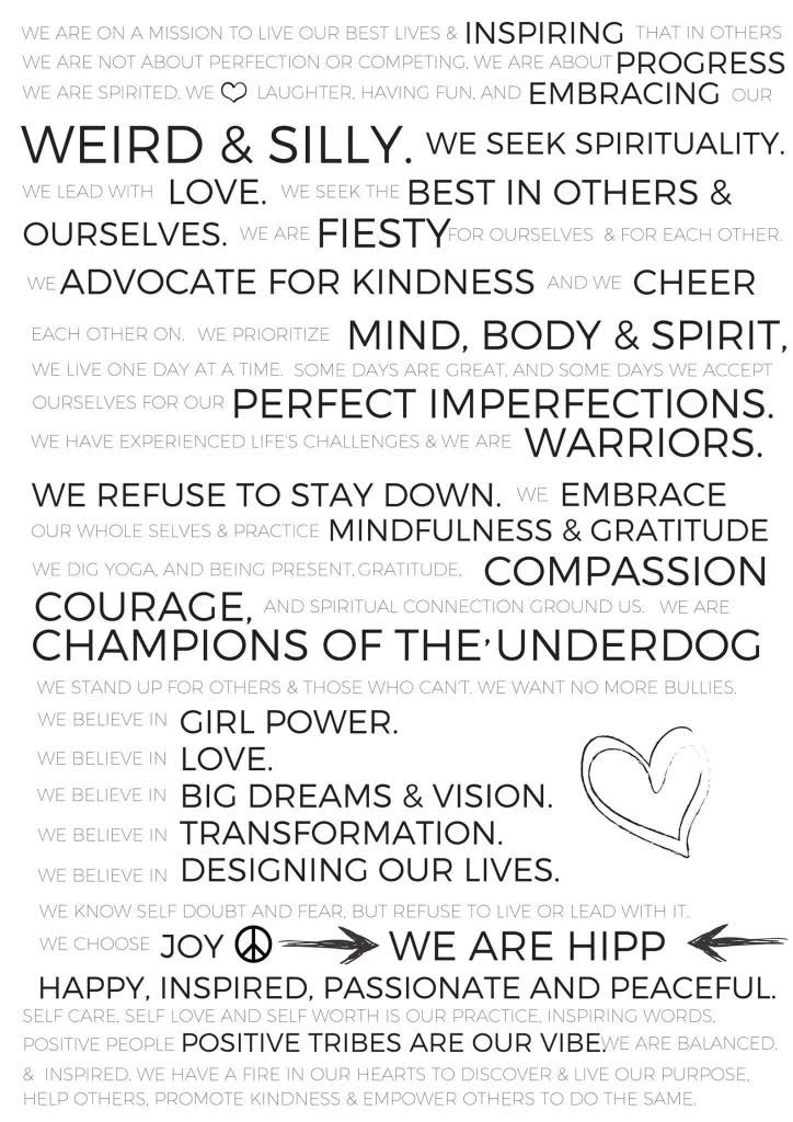 HIPP Manifesto