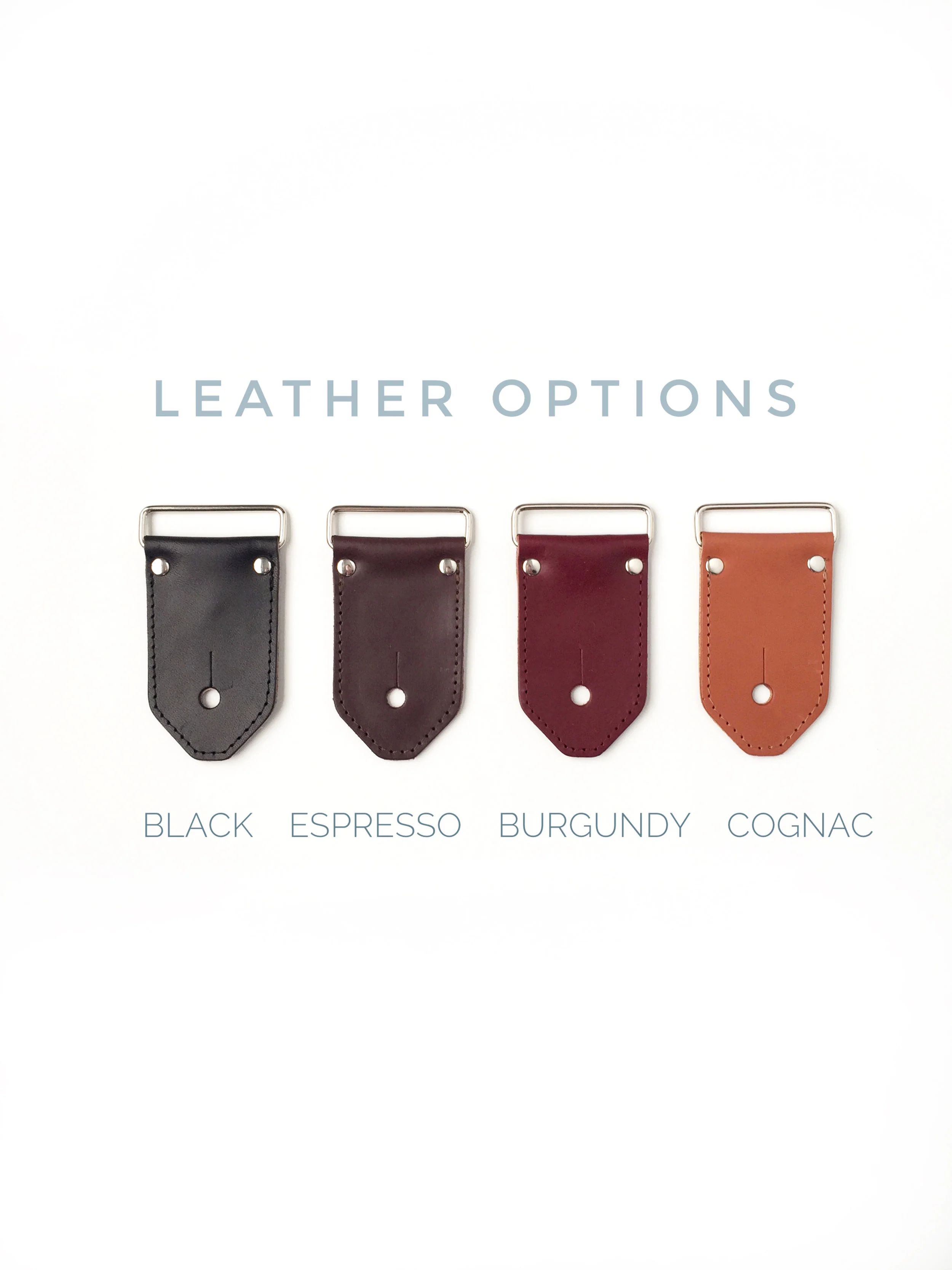 custom guitar strap leather options