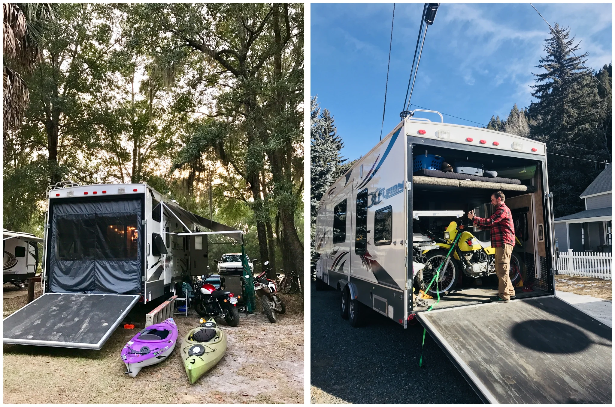 Toy Hauler Modifications Blog Kermit Trinity