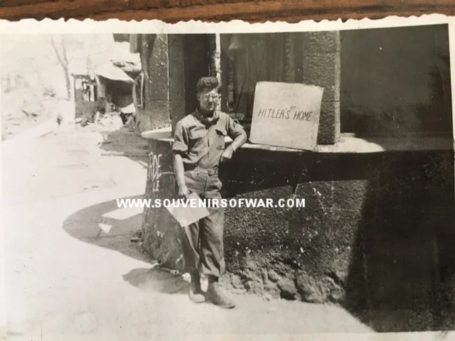 Hitler's home, June 8 1945