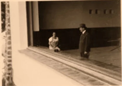 Same view as the photo above, during construction. 