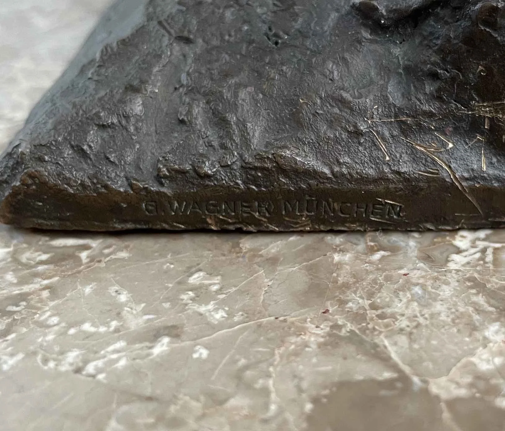 Foundry marker: G. Wagner München