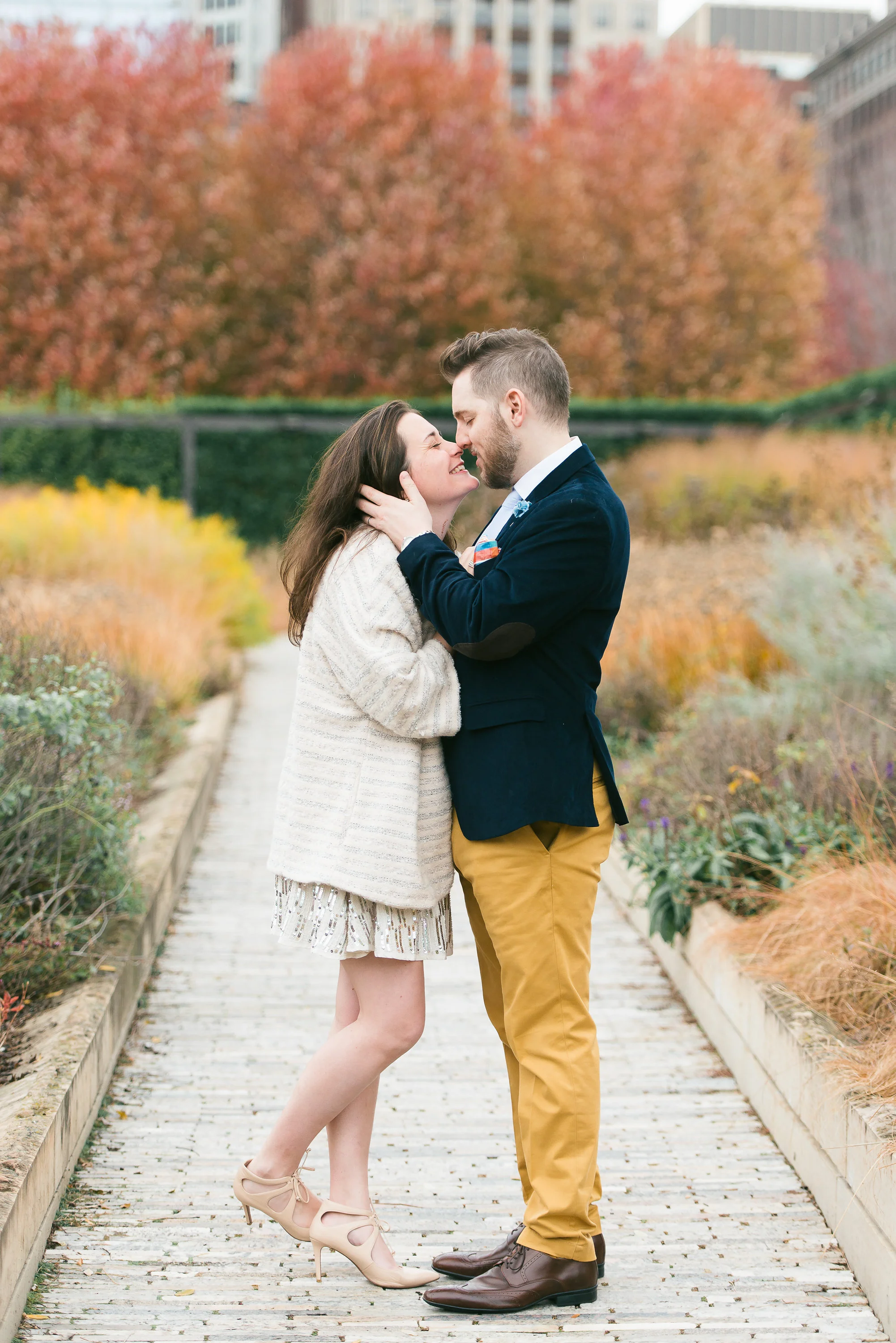 snapshot: our vow renewal day in Chicago.