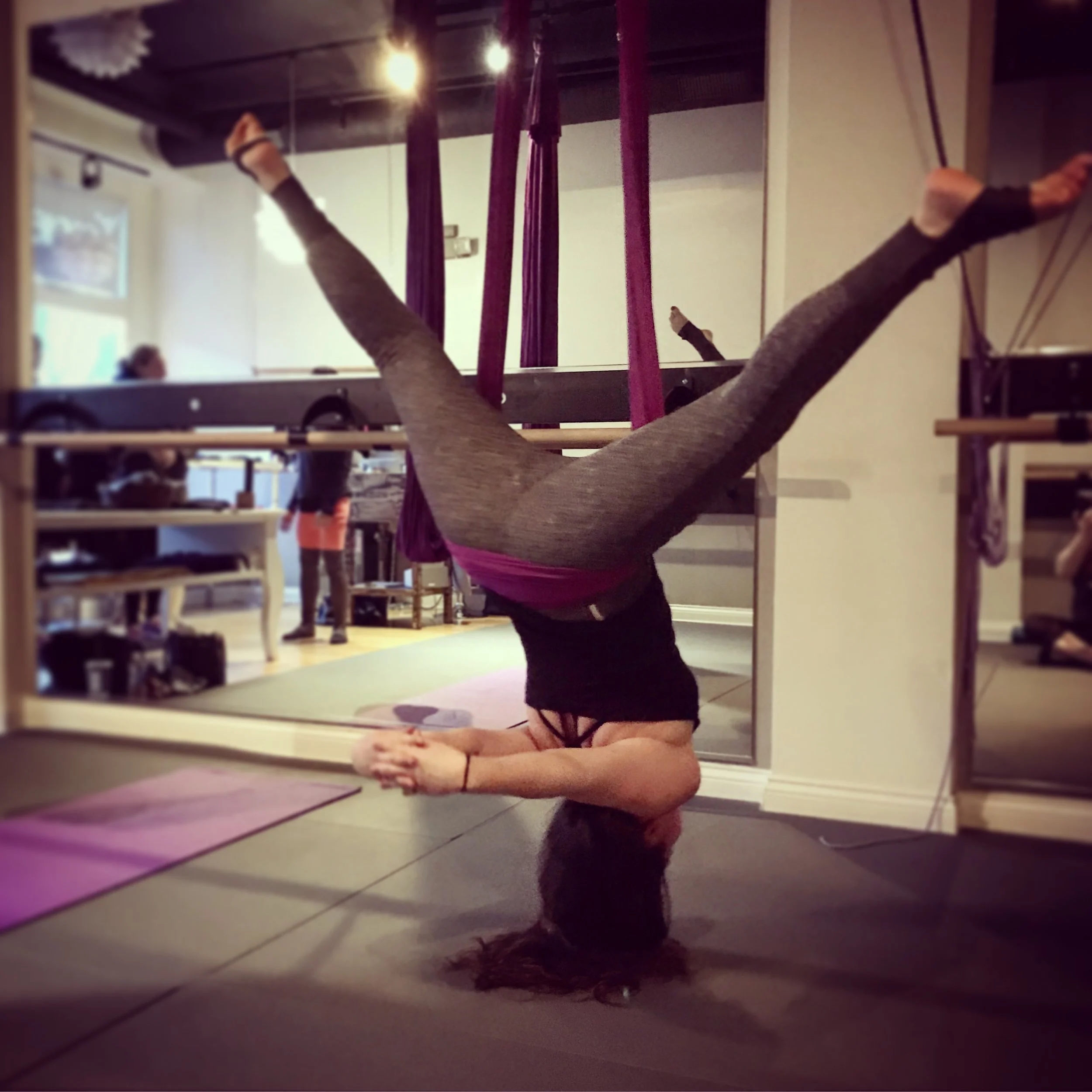 Seeing my flexibility and strength improve has been so empowering.