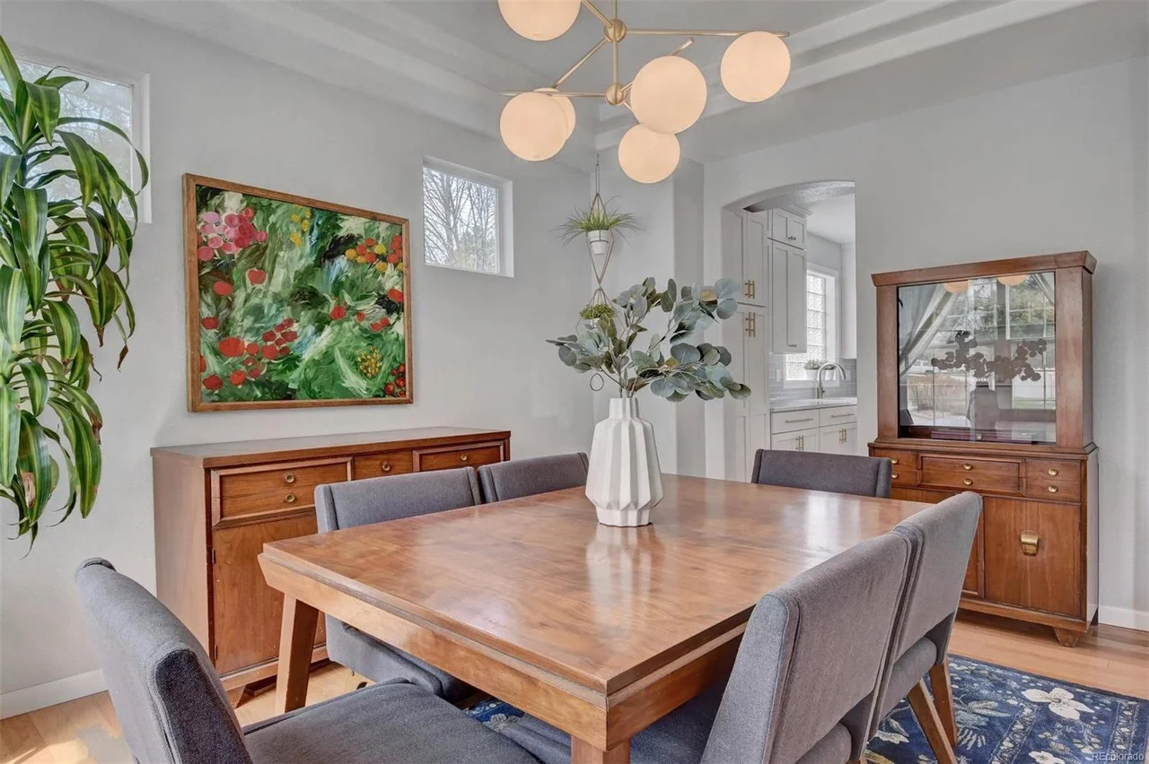 I really love the light we had in this room. West Elm still sells it so we might get another for the new house… This space was a favorite because from a renovation perspective, we only had to paint and swap out the floors. It was one of the first rooms that felt ‘finished’.