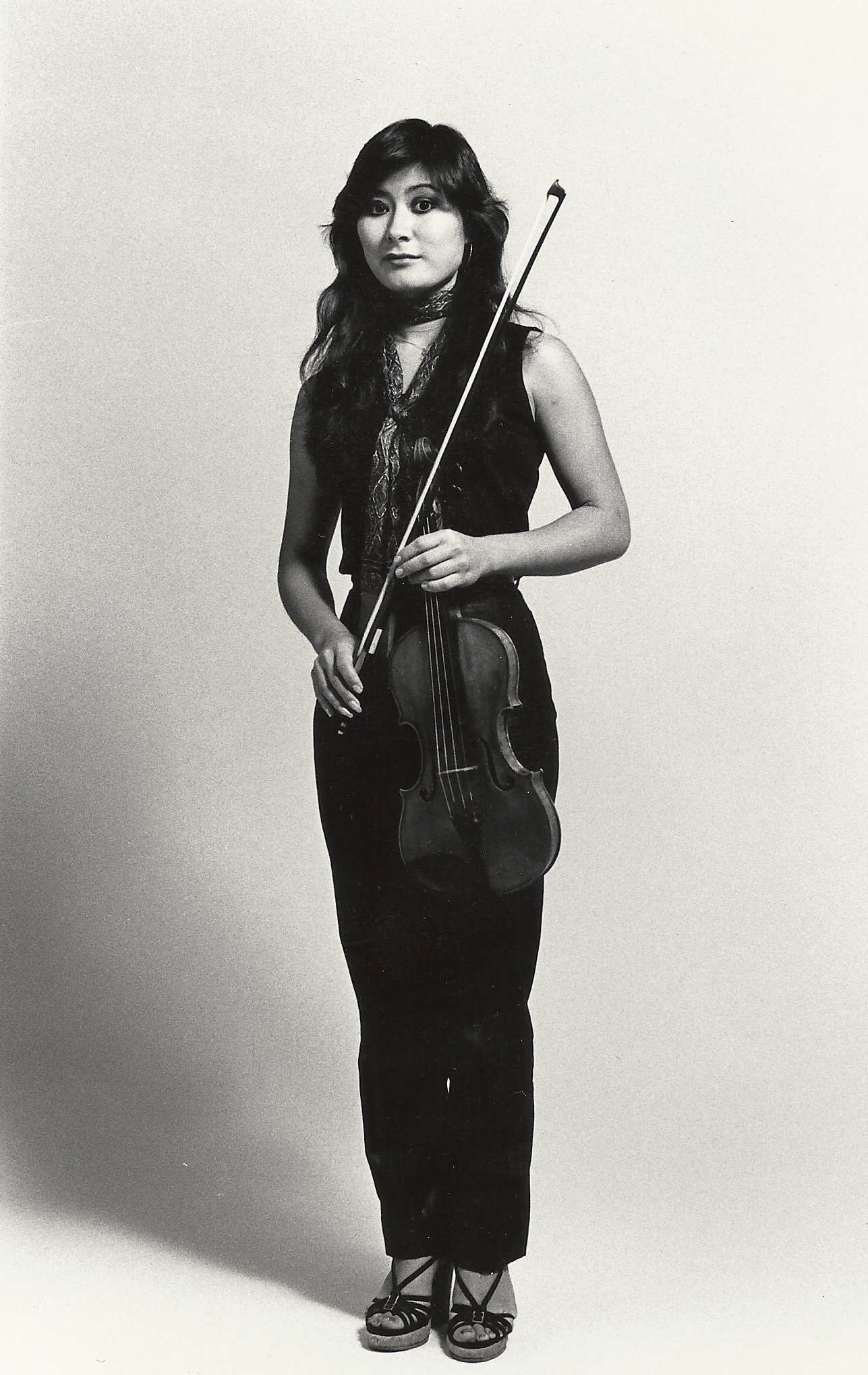 Paul's wife, violinist Chika