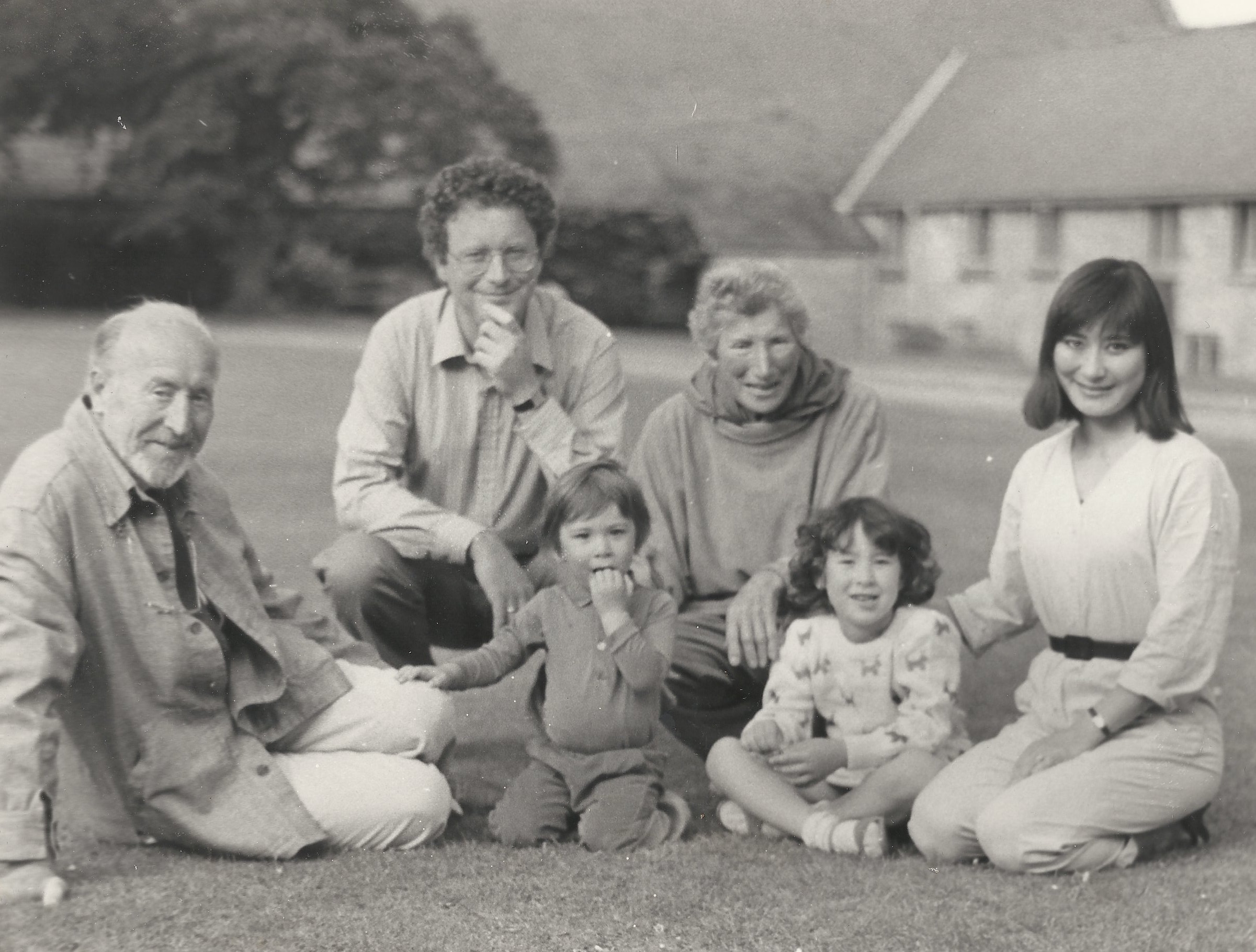 Family photo - Dartington 1987