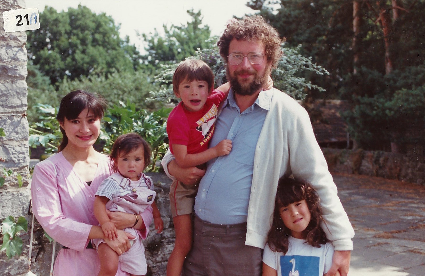 Family photo - Dartington 1989