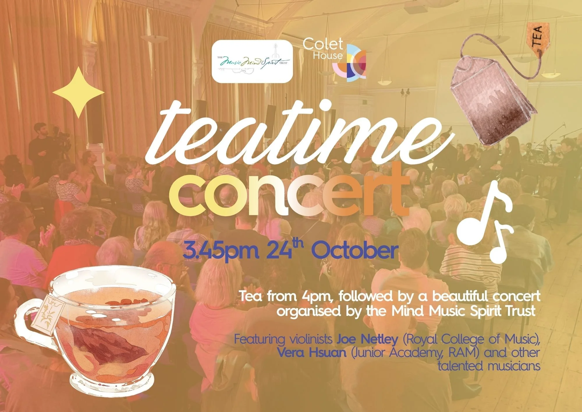 Teatime Concert with Rising Stars of the Royal Academy of Music, Junior Academy &amp; Royal College of Music