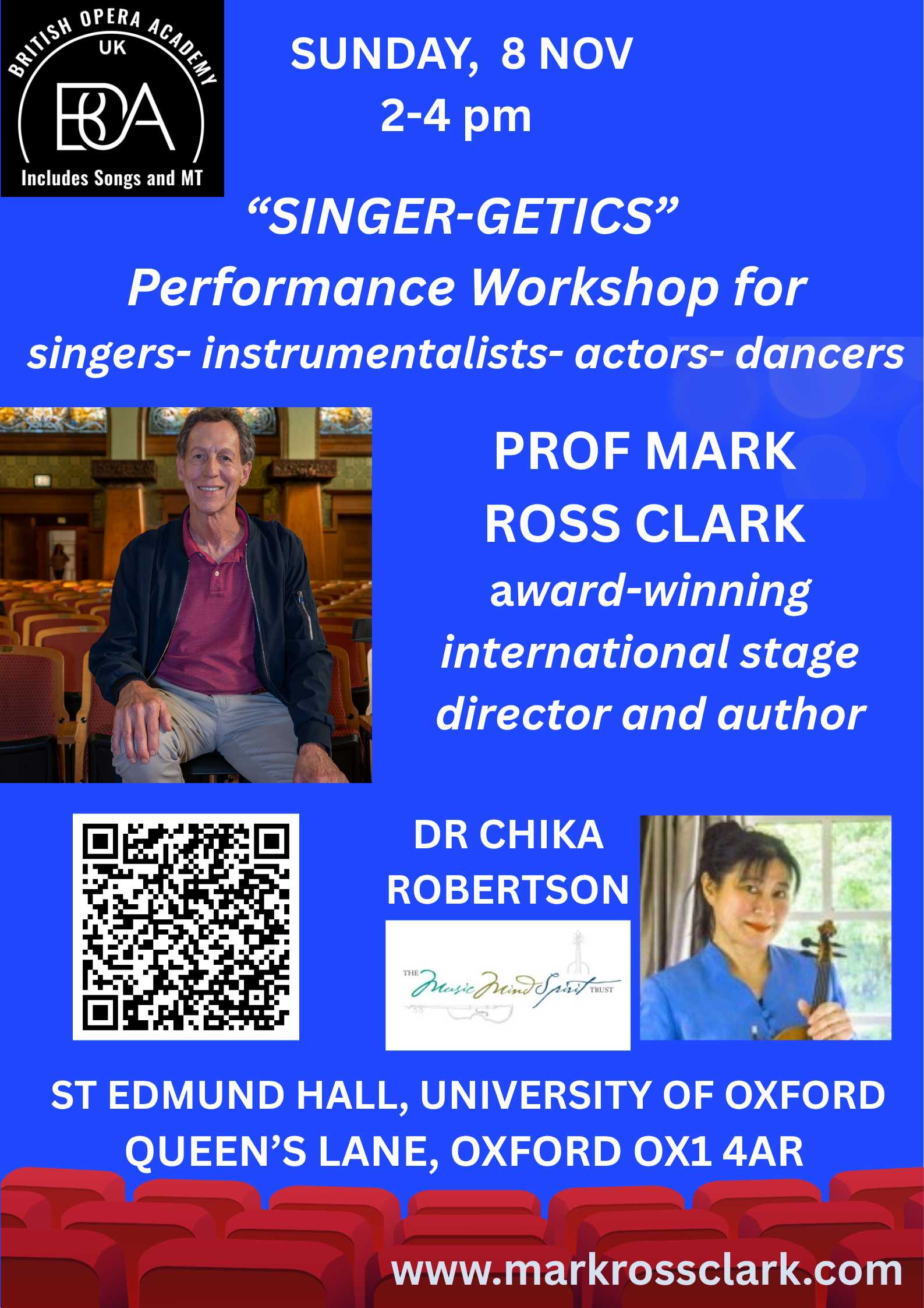 "Singer-getics!": an engaging Performance Workshop for all performers