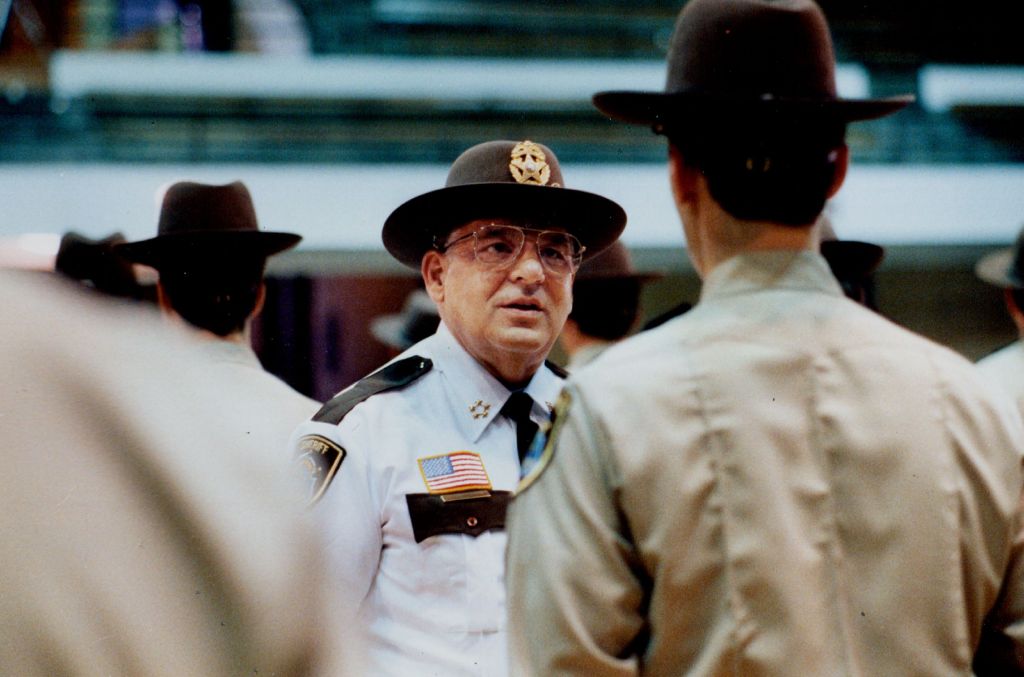 Sheriff Don Omodt is shown in 1989. Photo by: CHARLES BJORGEN, STAR TRIBUNE