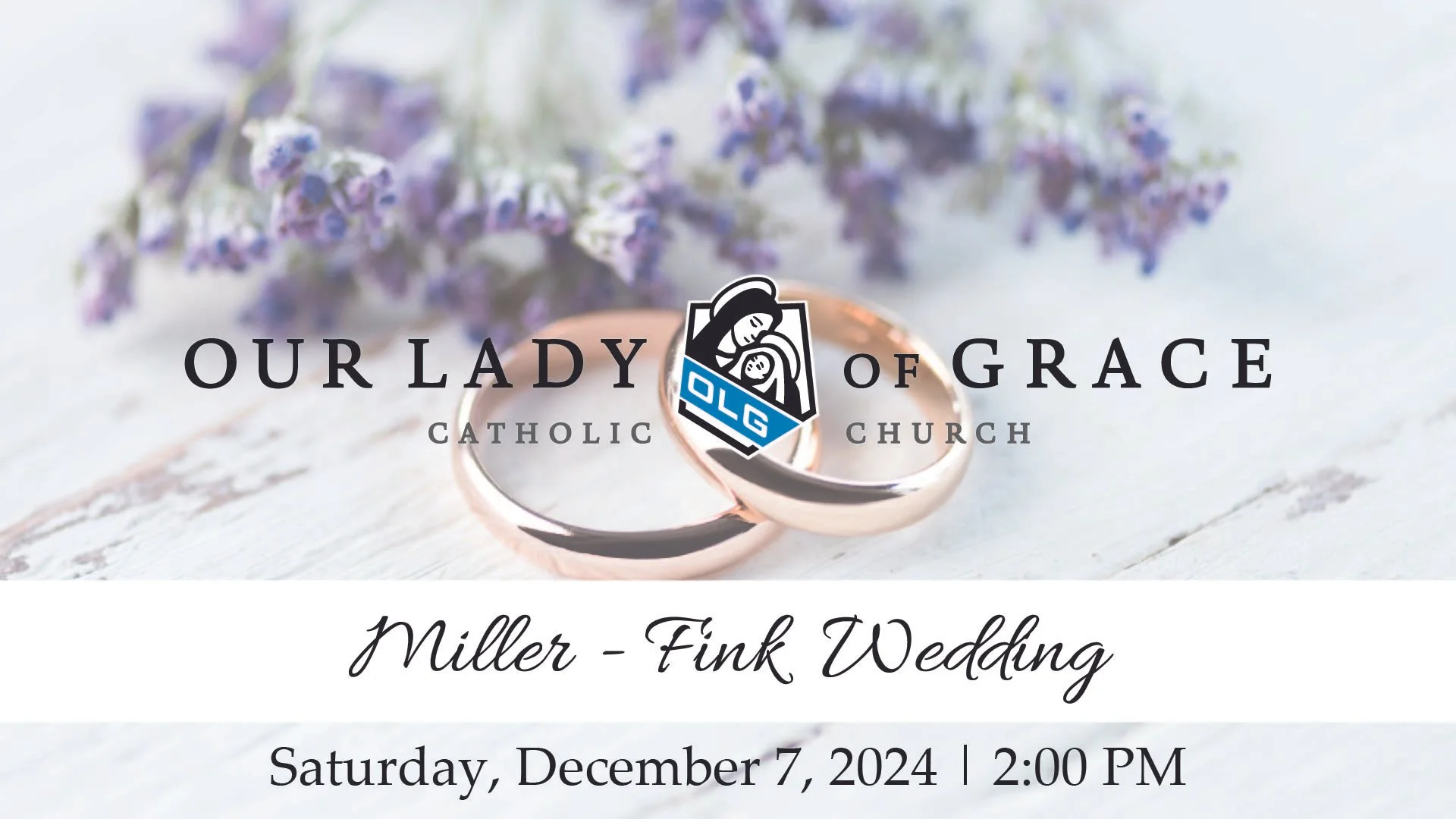 Miller - Fink  Wedding