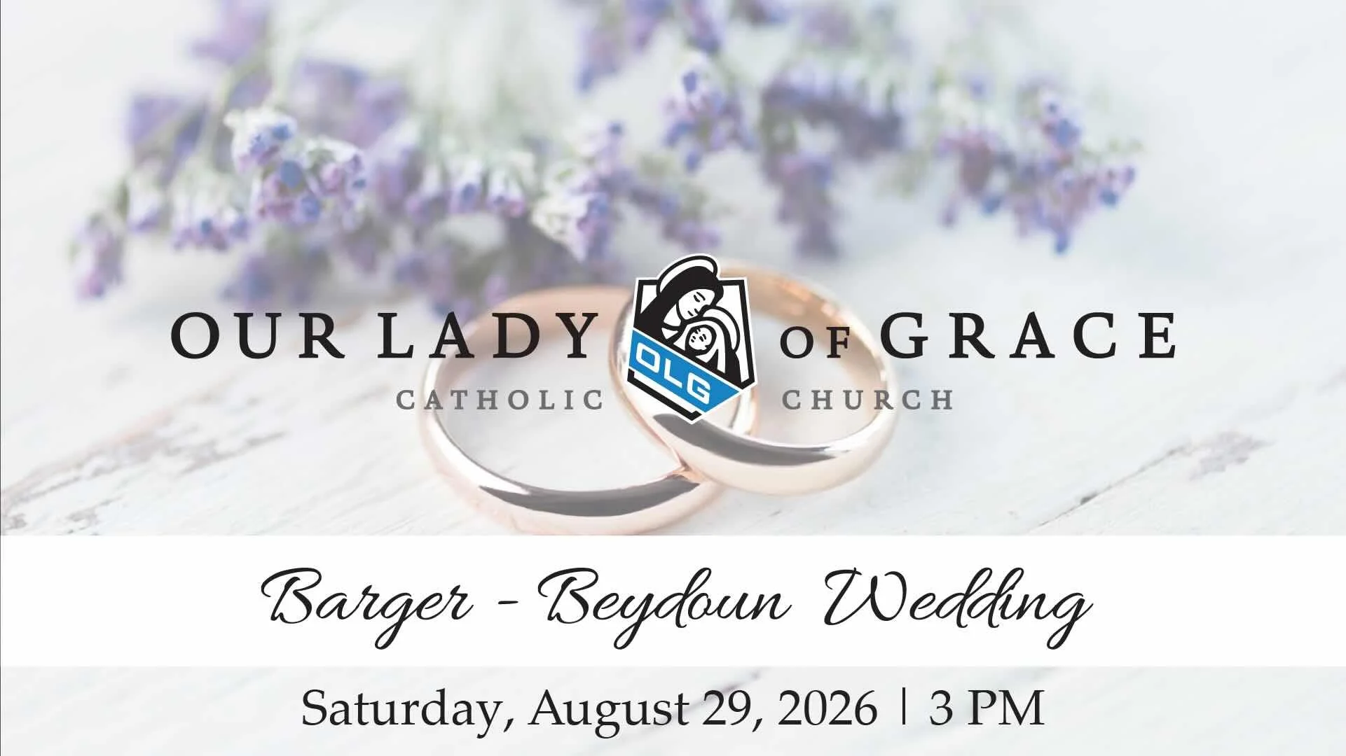 Barger &amp; Beydoun Wedding 