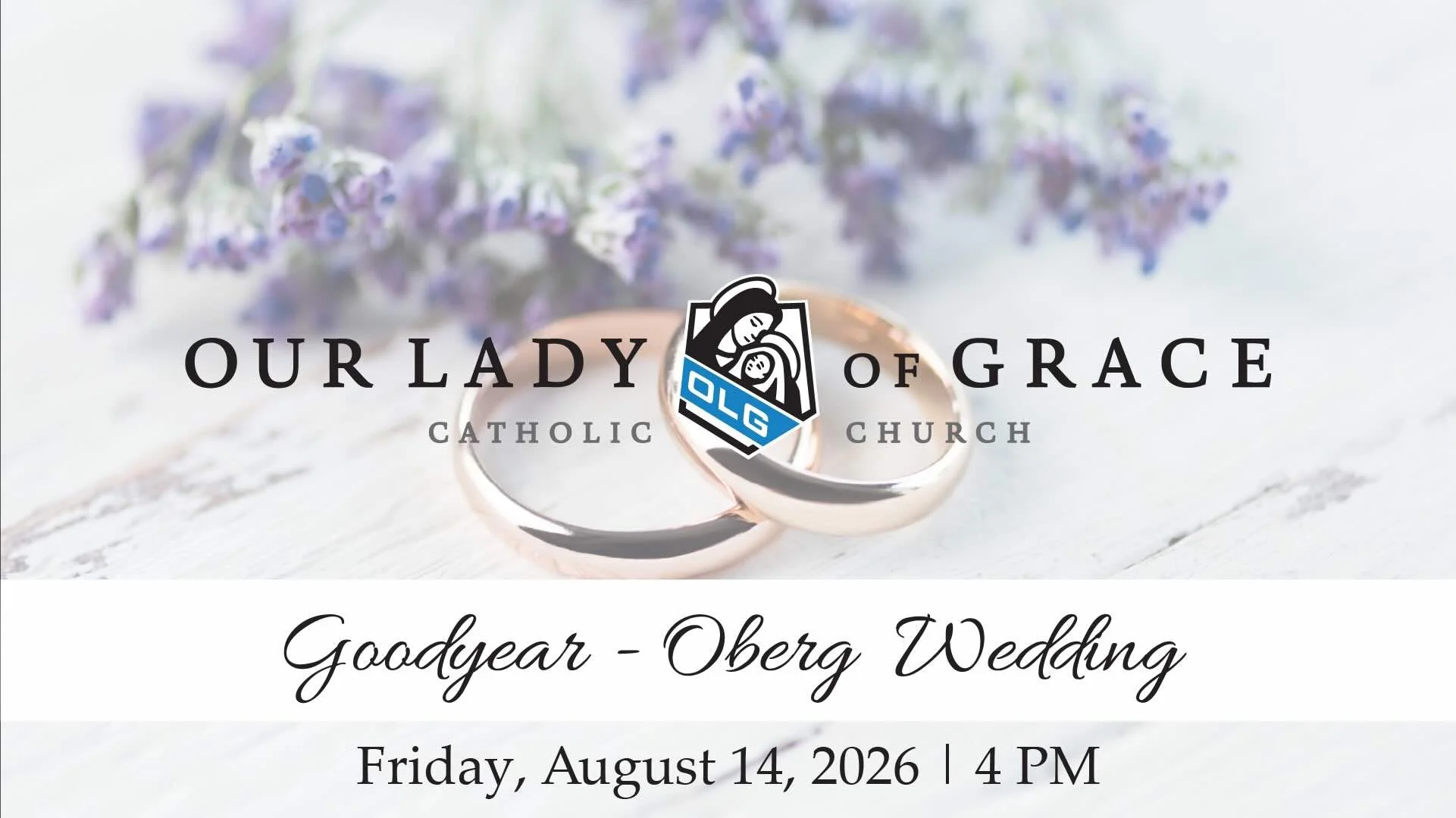 Goodyear &amp; Oberg Wedding