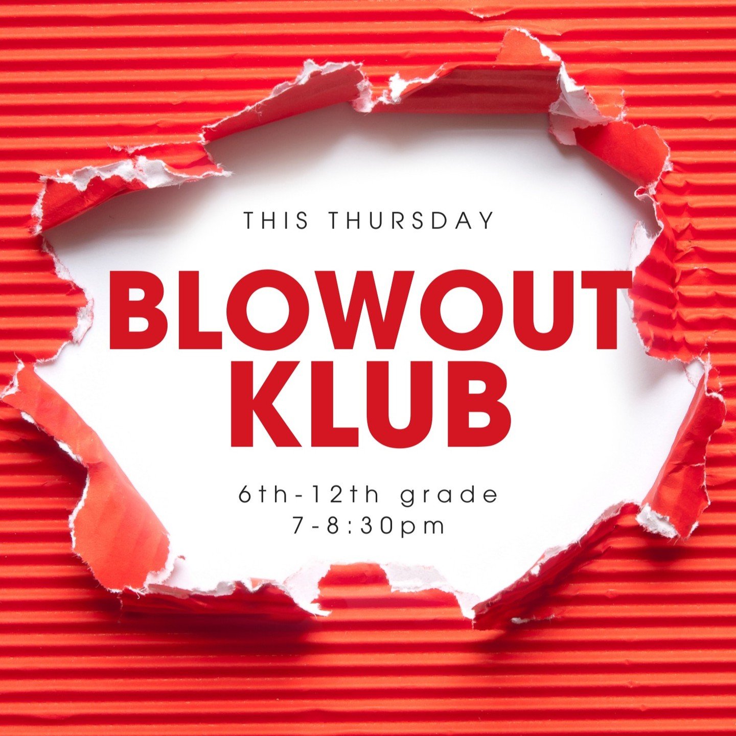 let's end the semester right 

see ya thursday middle and high school 

7-8:30***

*prepare to get messy
