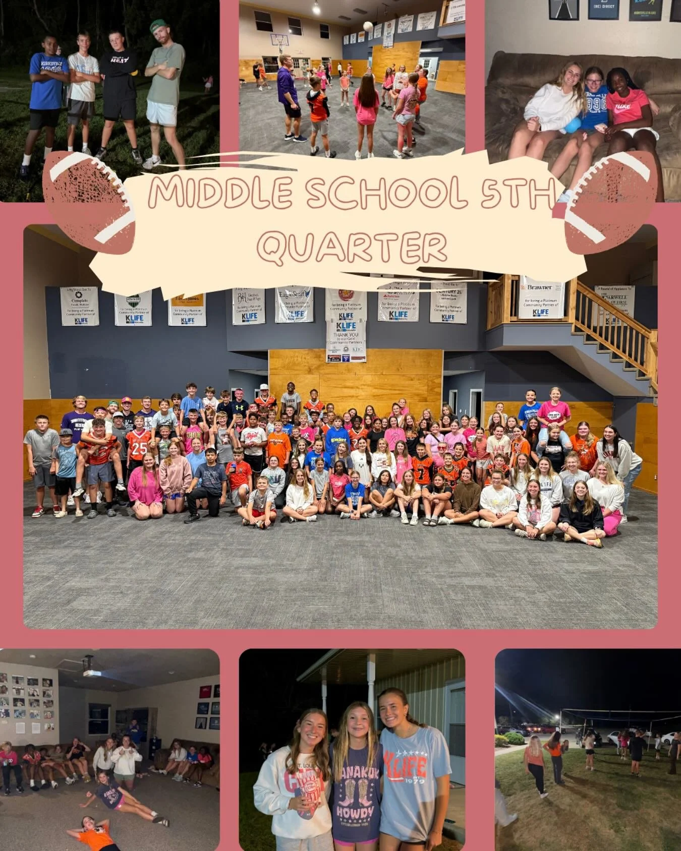 MS 5TH QUARTER RECAP!!!!

Whether it was making (+eating) s&rsquo;more&rsquo;s, playing yard games, watching a movie, or just hanging with friends- it&rsquo;s safe to say that last night&rsquo;s 5th quarter was a blast!!! 

Great win Kirksville Tiger
