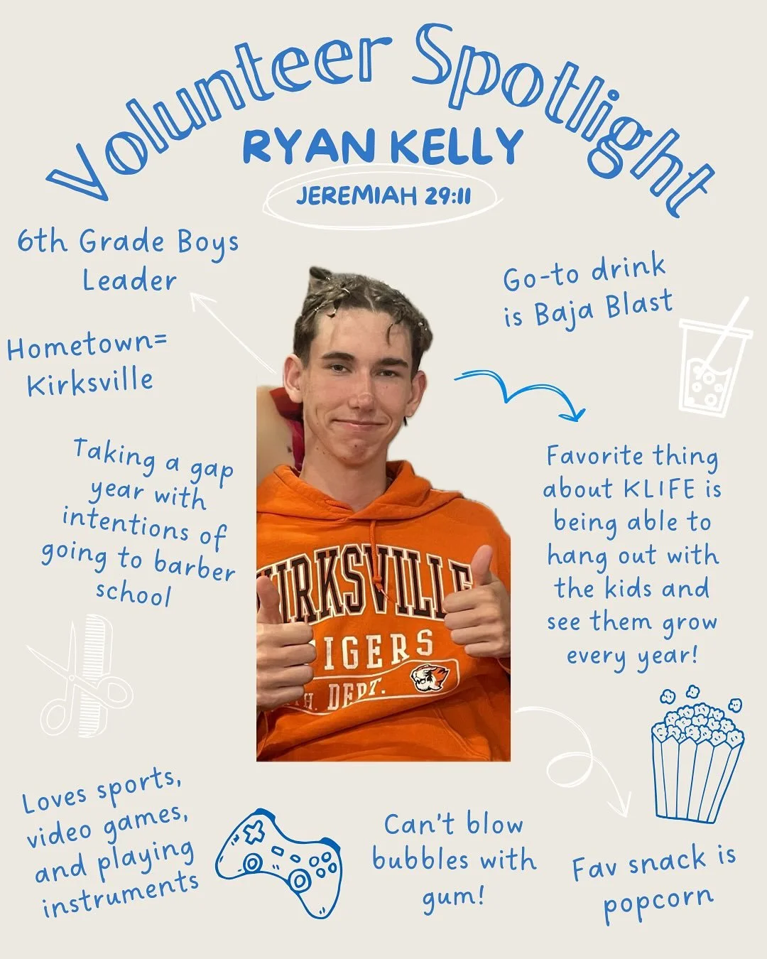 💙💙💙LEADER SPOTLIGHT💙💙💙

Another week, another post to recognize the leaders who make this ministry possible!!! Ryan, Drew, and Mason are all leaders for our 6th grade boys small group. Their boys are super thankful for them, and we are too!