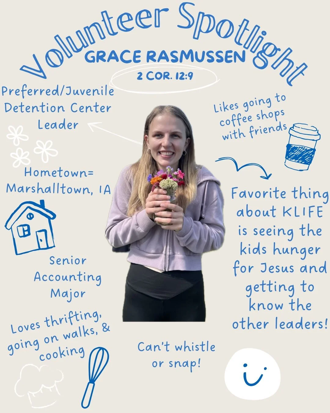 💙LEADER SPOTLIGHT💙

Highlighting 4 more of our LEGENDARY leaders! Grace, Ben, E, and Caden are all volunteer leaders for our Preferred/Juvenile Detention Center outlet and show up with so much heart every single time. Their work is quiet, steady, a