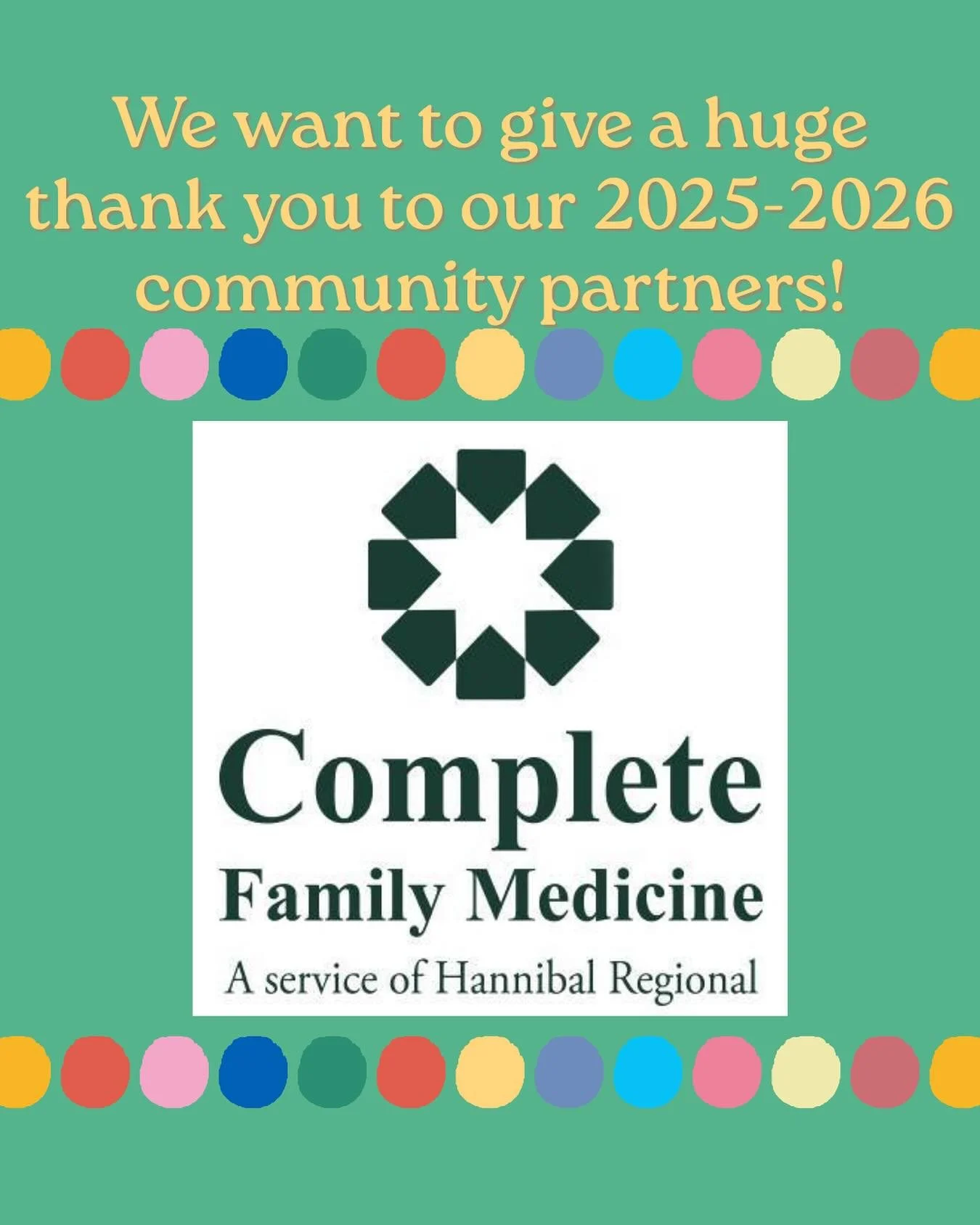 KLIFE is so grateful for our sponsors who allow us to continue the ministry of KLIFE here in Kirksville!

Thank you Complete Family Medicine for your generosity and support!💙💙💙
