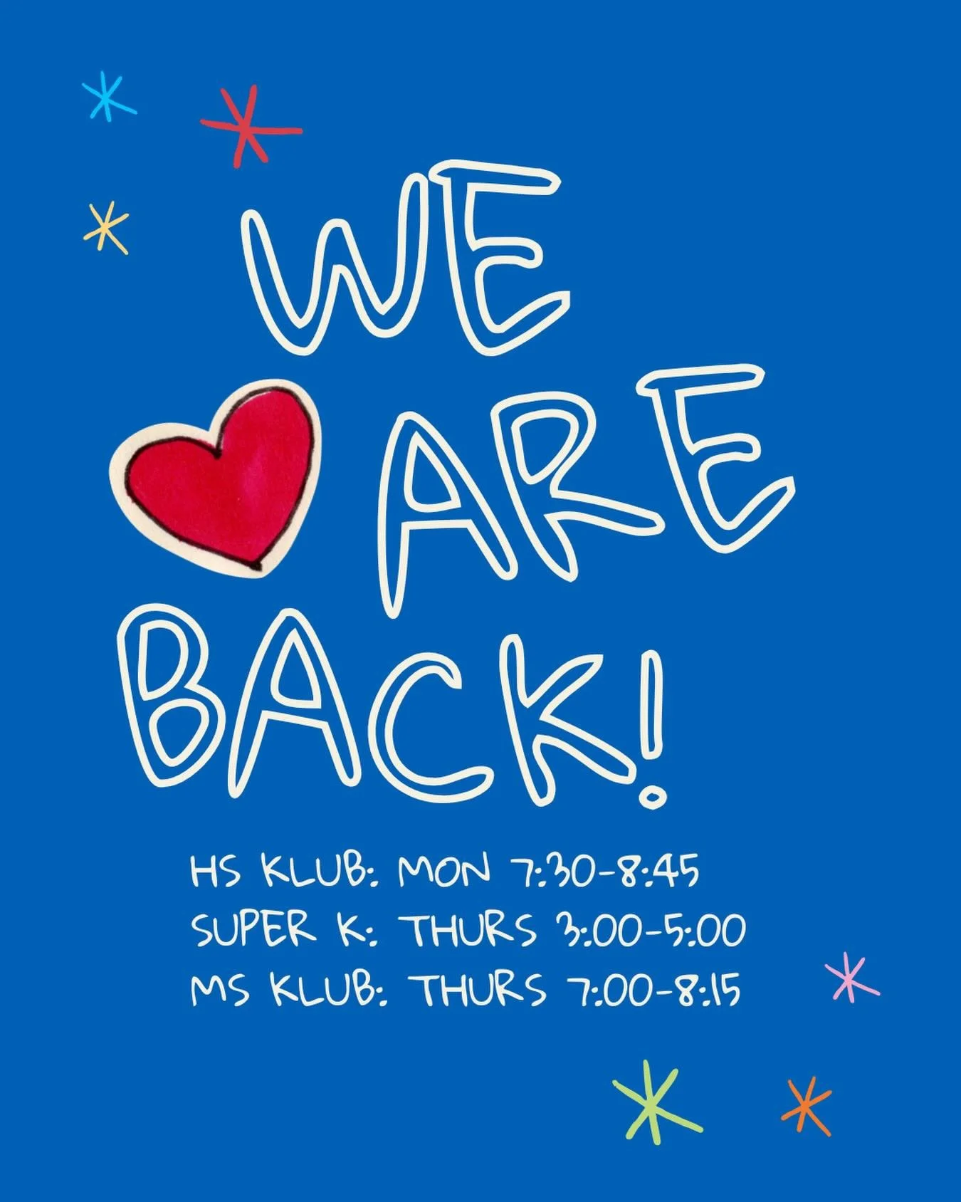 HELLOOOOO KIRKSVILLE KLIFE👋👋👋

After a week off, we are recharged and ready to finish this year in KLIFE strong🥳 we can&rsquo;t wait to see you there!👊🏼