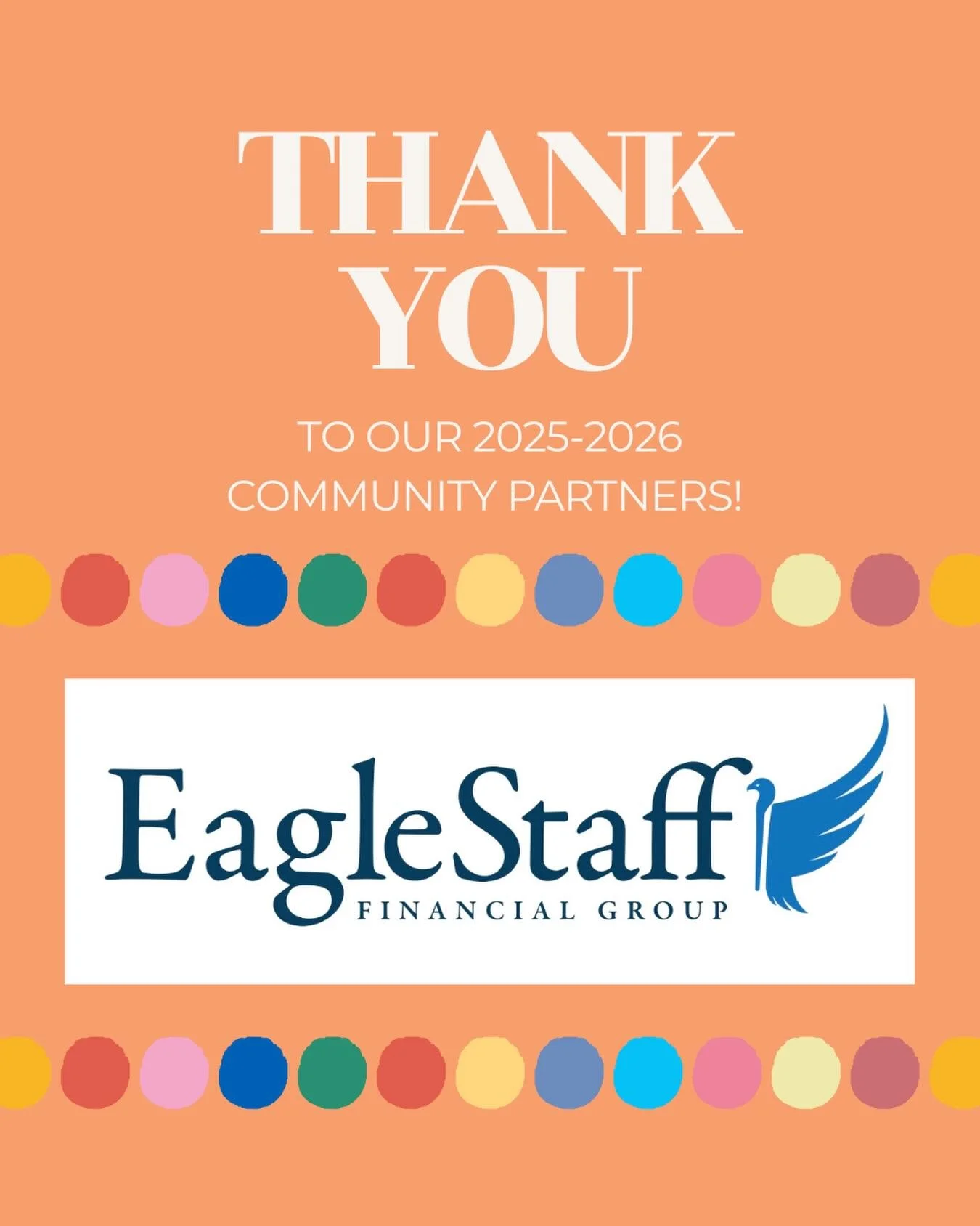 KLIFE is so grateful for our sponsors who allow us to continue the ministry of KLIFE here in Kirksville!

Thank you EagleStaff Financial Group, for your generosity and support!💙💙💙