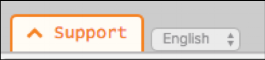 Bottom let corner next to the language translation drop down 