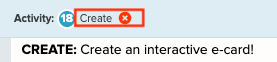Create Project will display on the Class Page