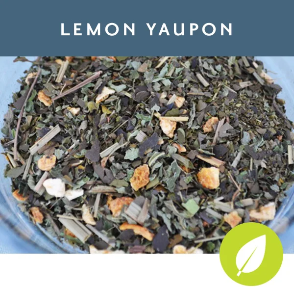 LEMON YAUPON Yaupon with lemon peel, lemon balm and lemongrass