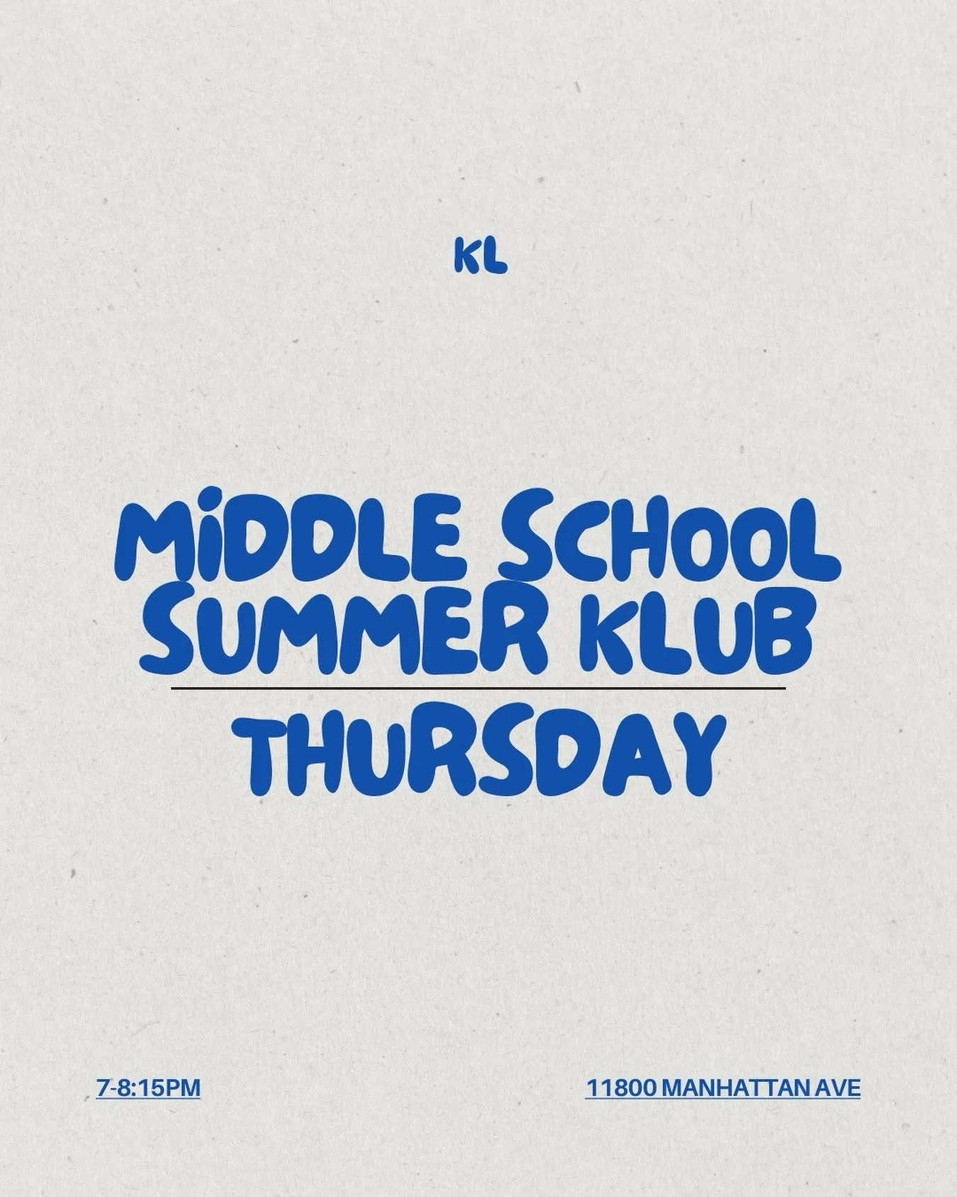If you have a younger sibling, tell them to pop out to the klife house tonight 🤪