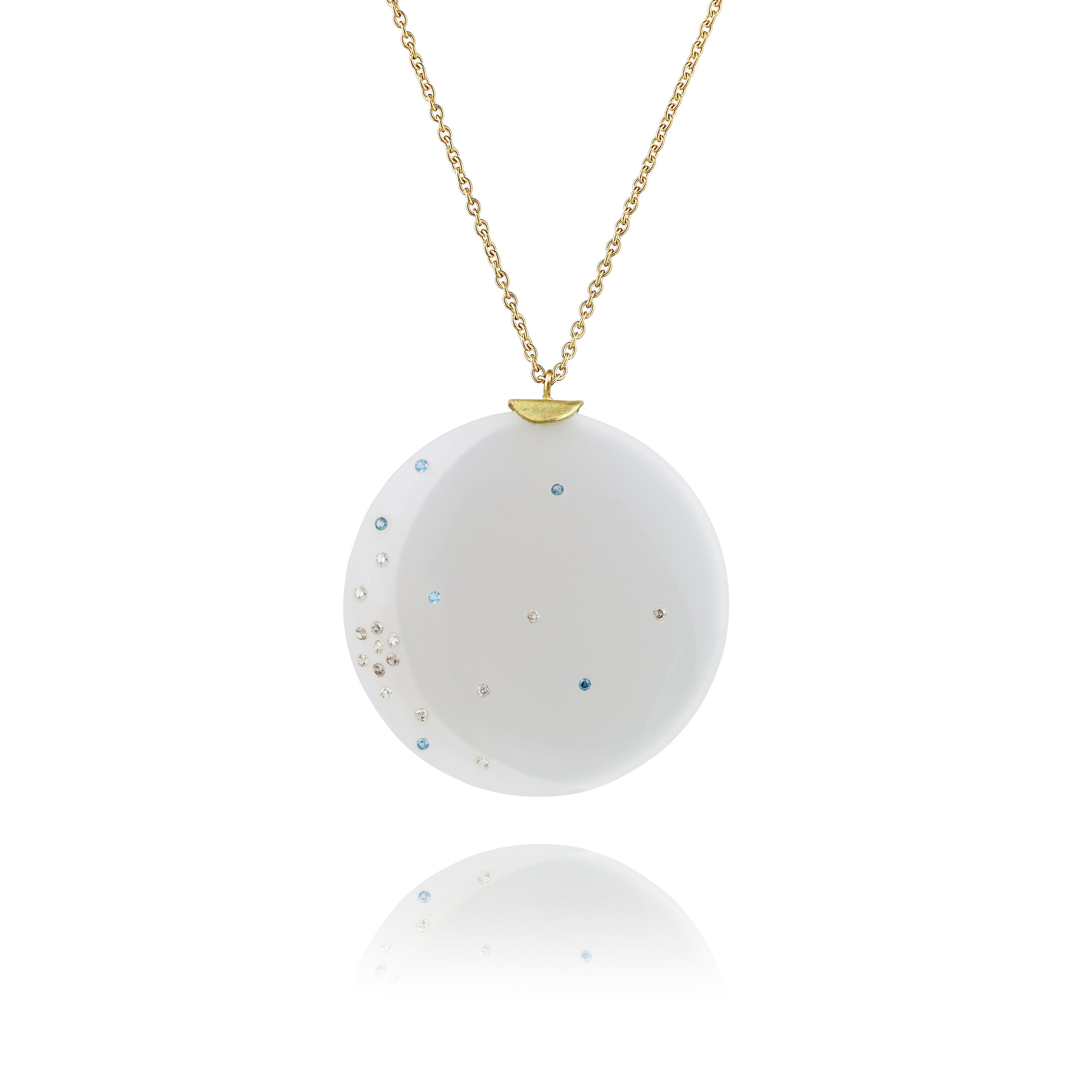 Galactica Disc Necklace | £1,350.00