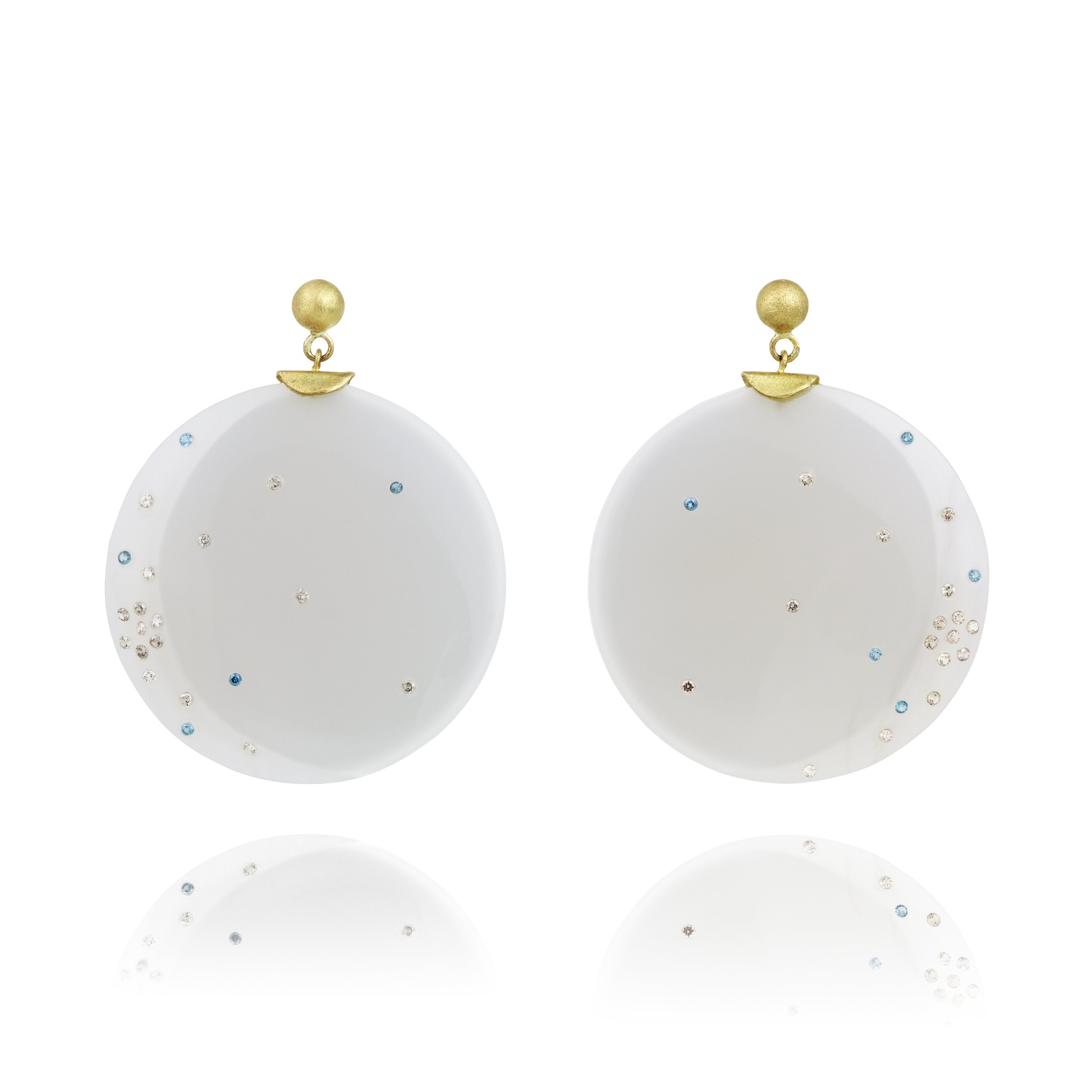 Galactica Disc Earrings | £1,600.00