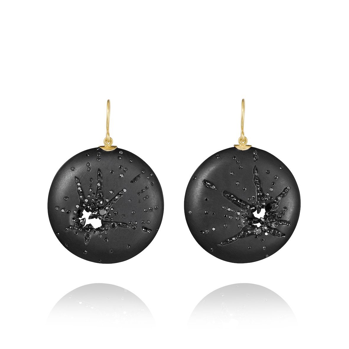 Dark Matter Explosion Earrings | £1,500.00