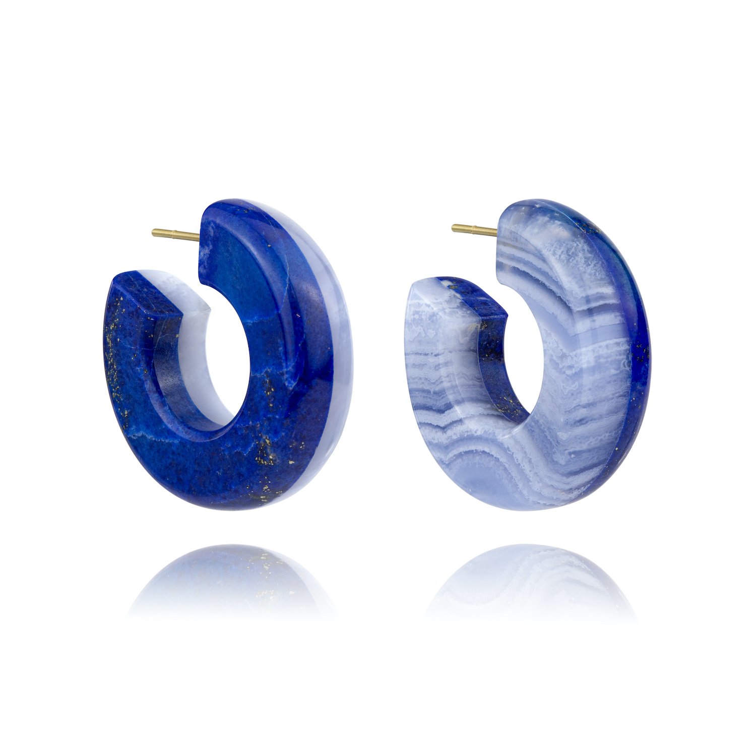Astra-Nova Lapis Lazuli Hoops | £750.00