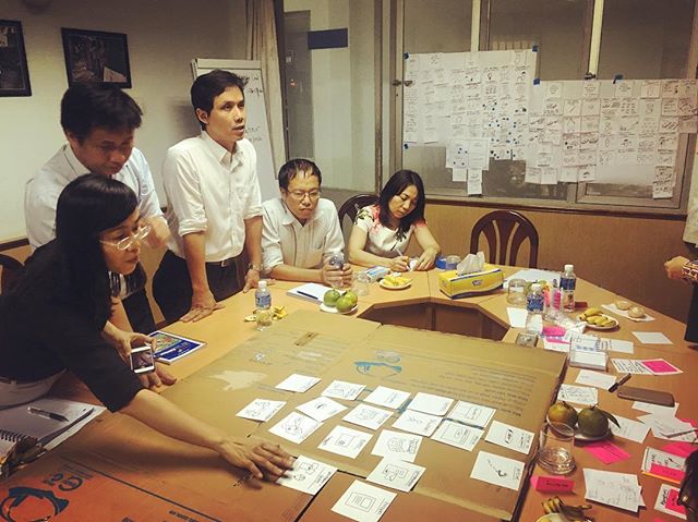 Back at CEP for one week of marketing, ideation and prototyping with 17Triggers! #optixproject #cep #vietnam