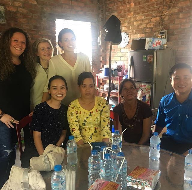 Visiting a client home in Cu Chi. She&rsquo;s a garment factory worker and saved 100$ in her voluntary savings account so far.. 🙌🏼. #optixproject #optixpsn2017