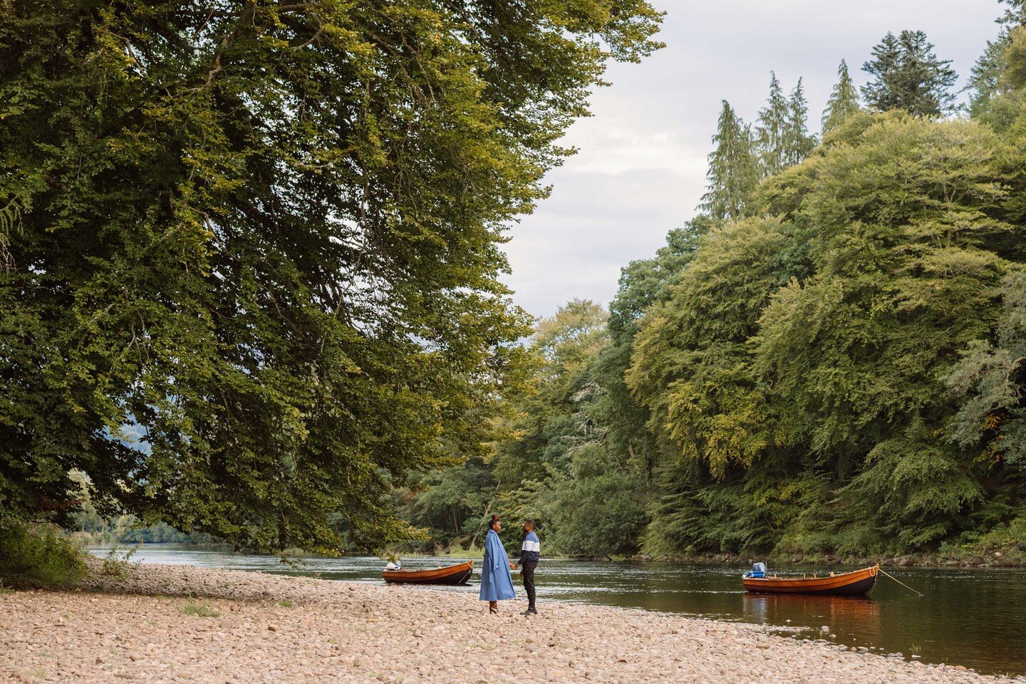 A beautiful little love story for you this Wednesday with Hilary &amp; Stephanie who got engaged by the River Tay down from @dunkeldhouse earlier this month ✨ Congratulations to you both!

#dunkeld #perthshire #engagement #engagementphotos #proposal 