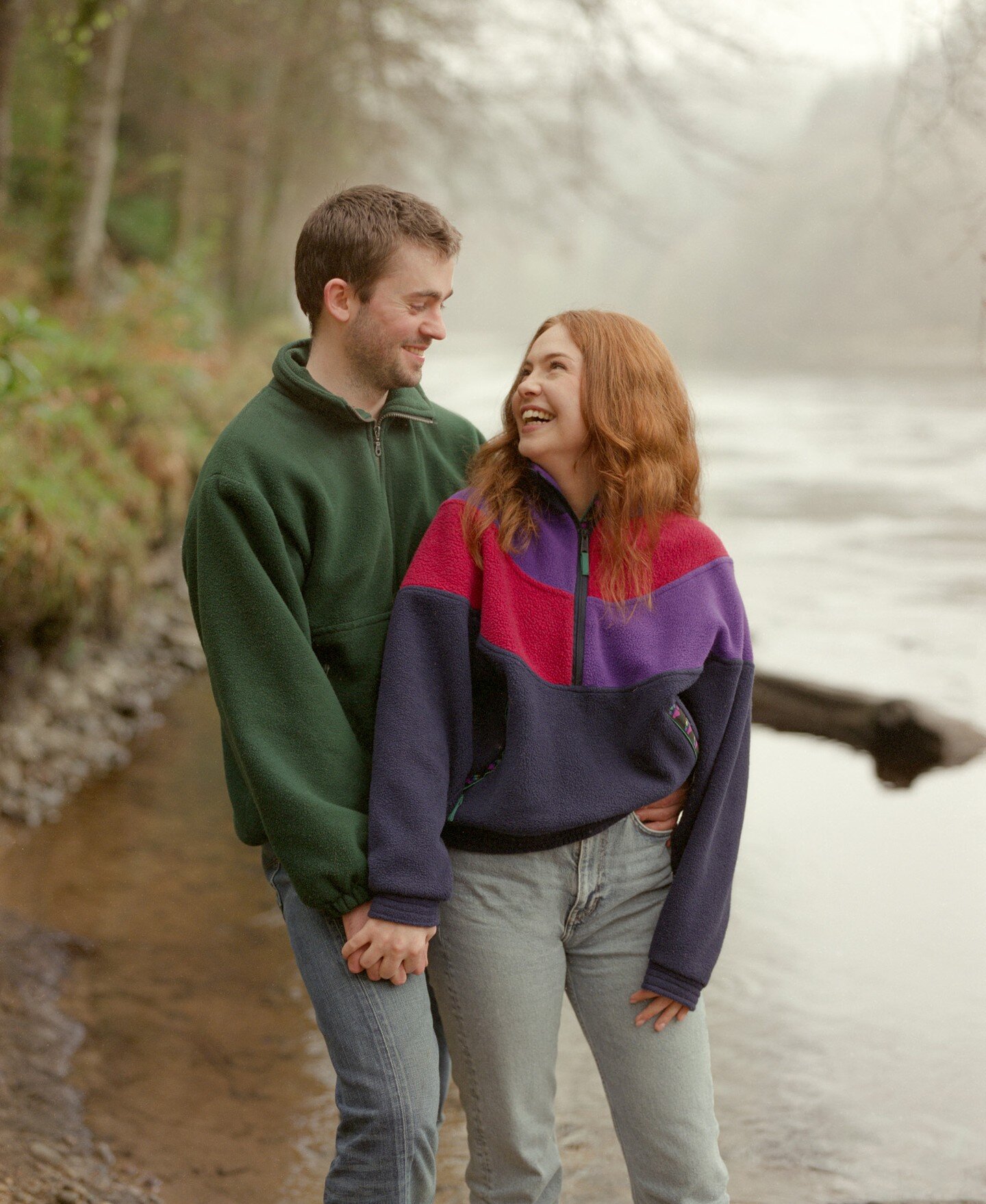 Hannah &amp; Ewan on 120 film on a rather misty day in April.
