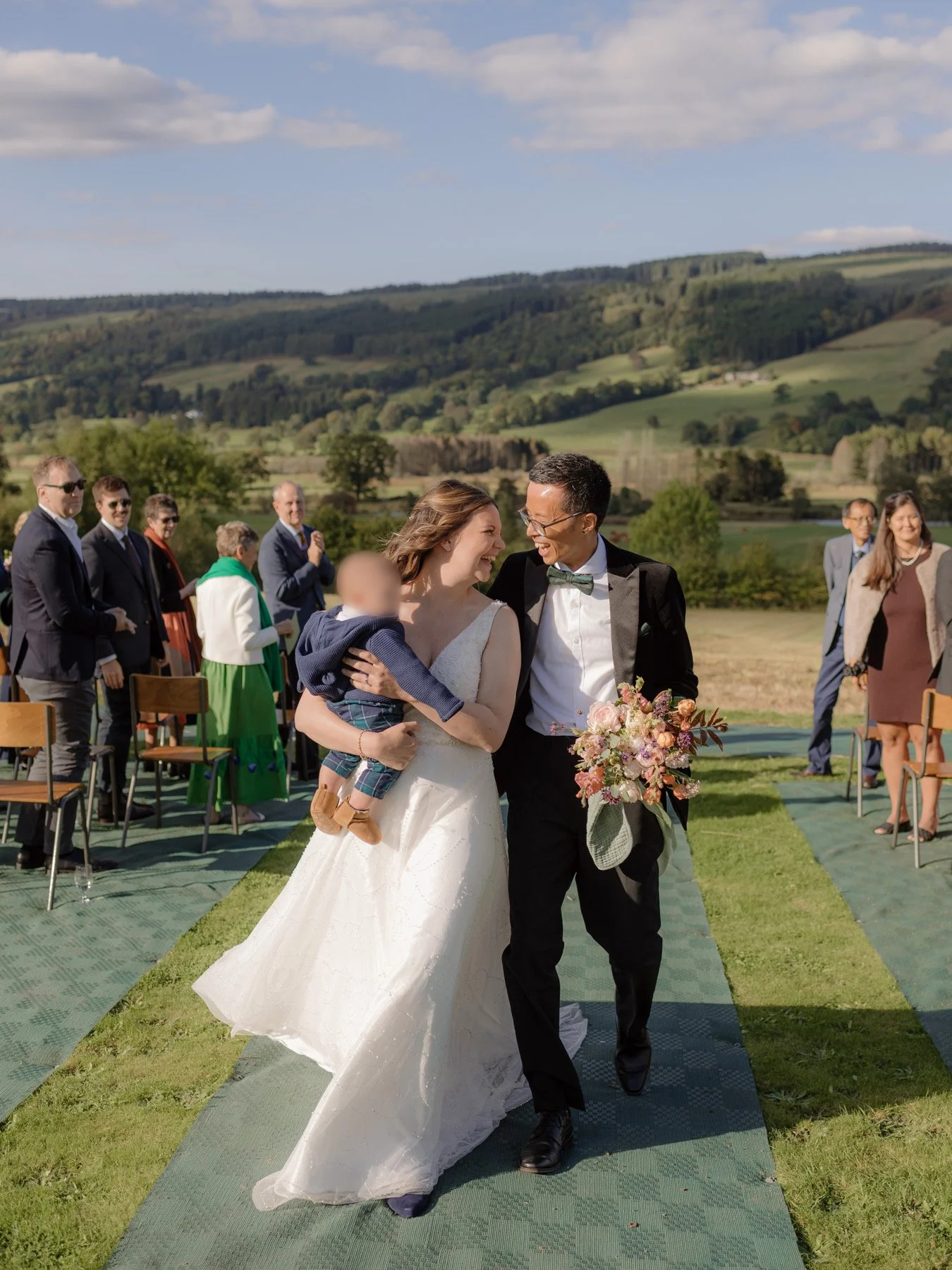As a Dunkeld resident, I may be a little bias, but Highland Perthshire does it best for Autumnal weddings (and all other seasons too...) 🍂 I had the absolute pleasure of joining G&amp;N for their intimate Ballintaggart wedding last month. The celebr