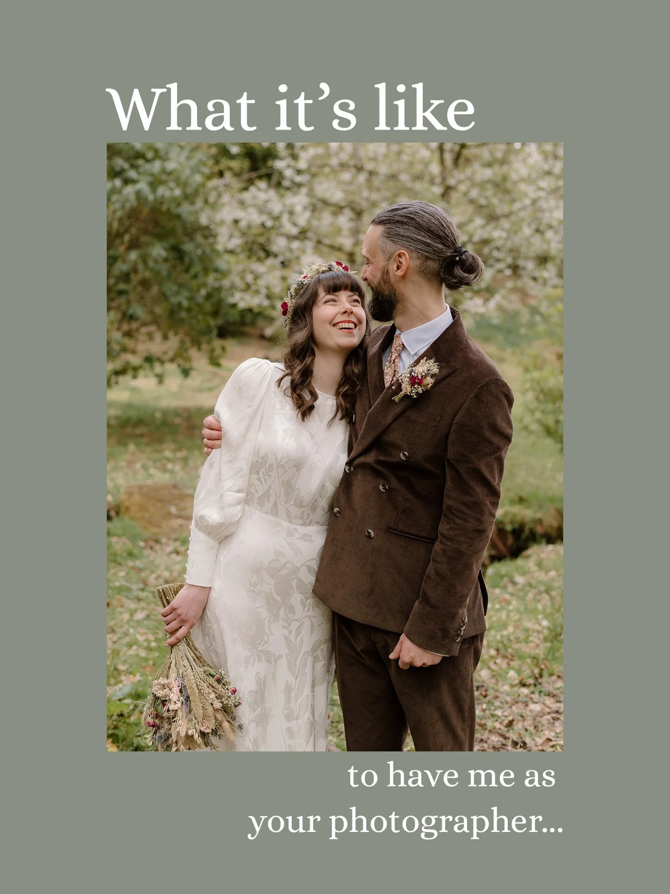 So, what is it like to actually work with me as your wedding photographer? 

A great connection between me and my couples allows me to capture those genuine and unscripted moments of joy and intimacy that I love so much. Therefore, it's so important 