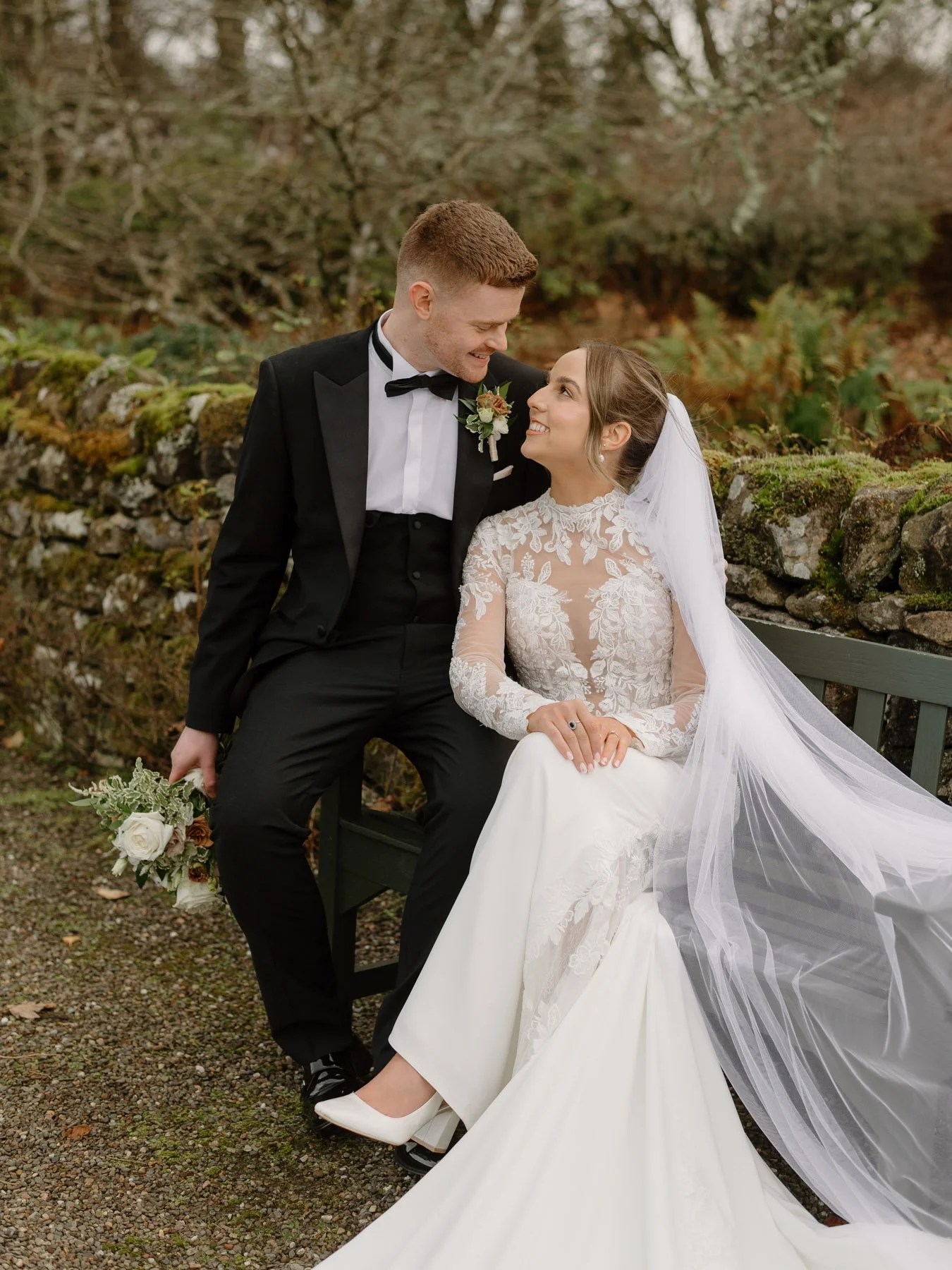 A few portraits from a sweet Winter wedding at Newhall Estate in Edinburgh last year with Natalie &amp; Michael.

Shot for @linentownstudios 

#newhallestate #newhallestatewedding #edinburghwedding #castlewedding #edinburghweddingphotographer #perths