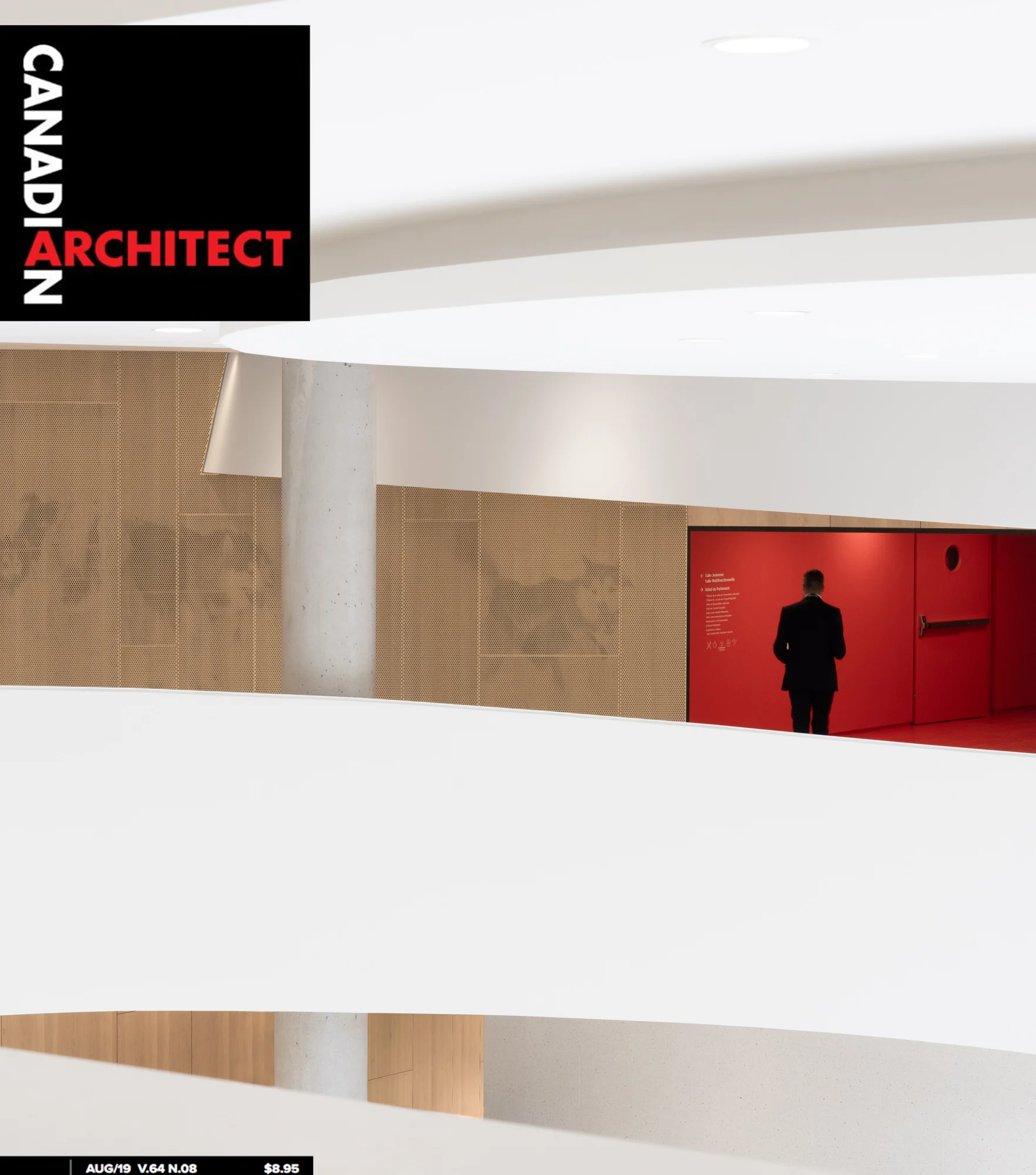 Canadian Architect, August 2019 Edition cover