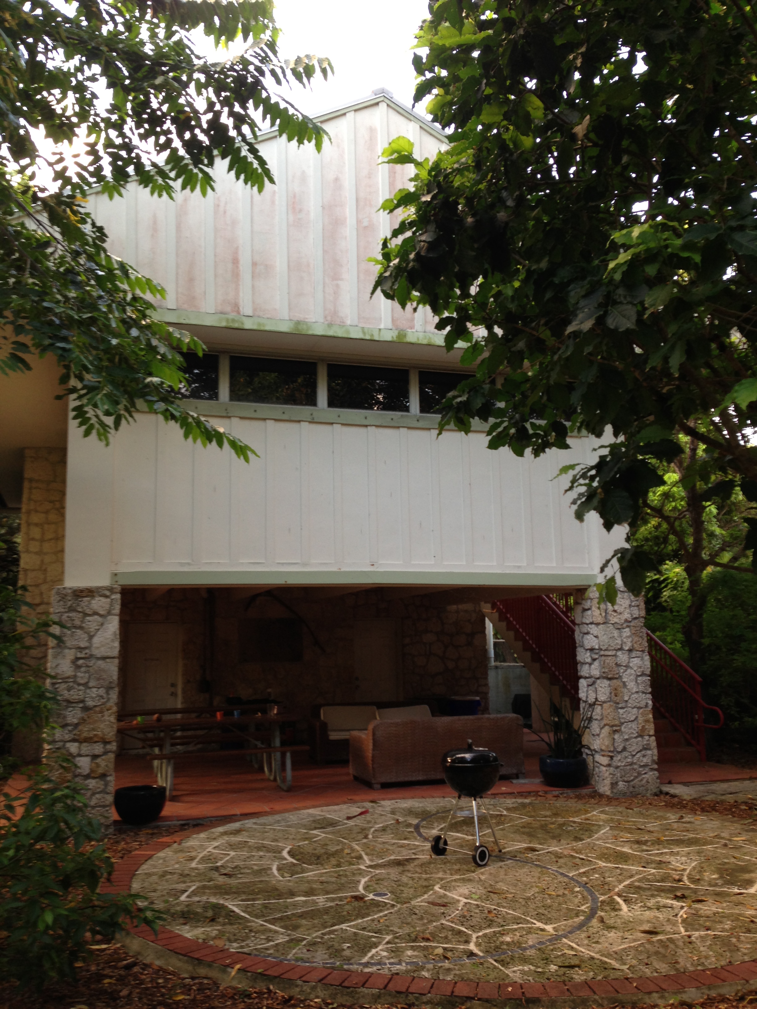 The student dormitory at the Kampong