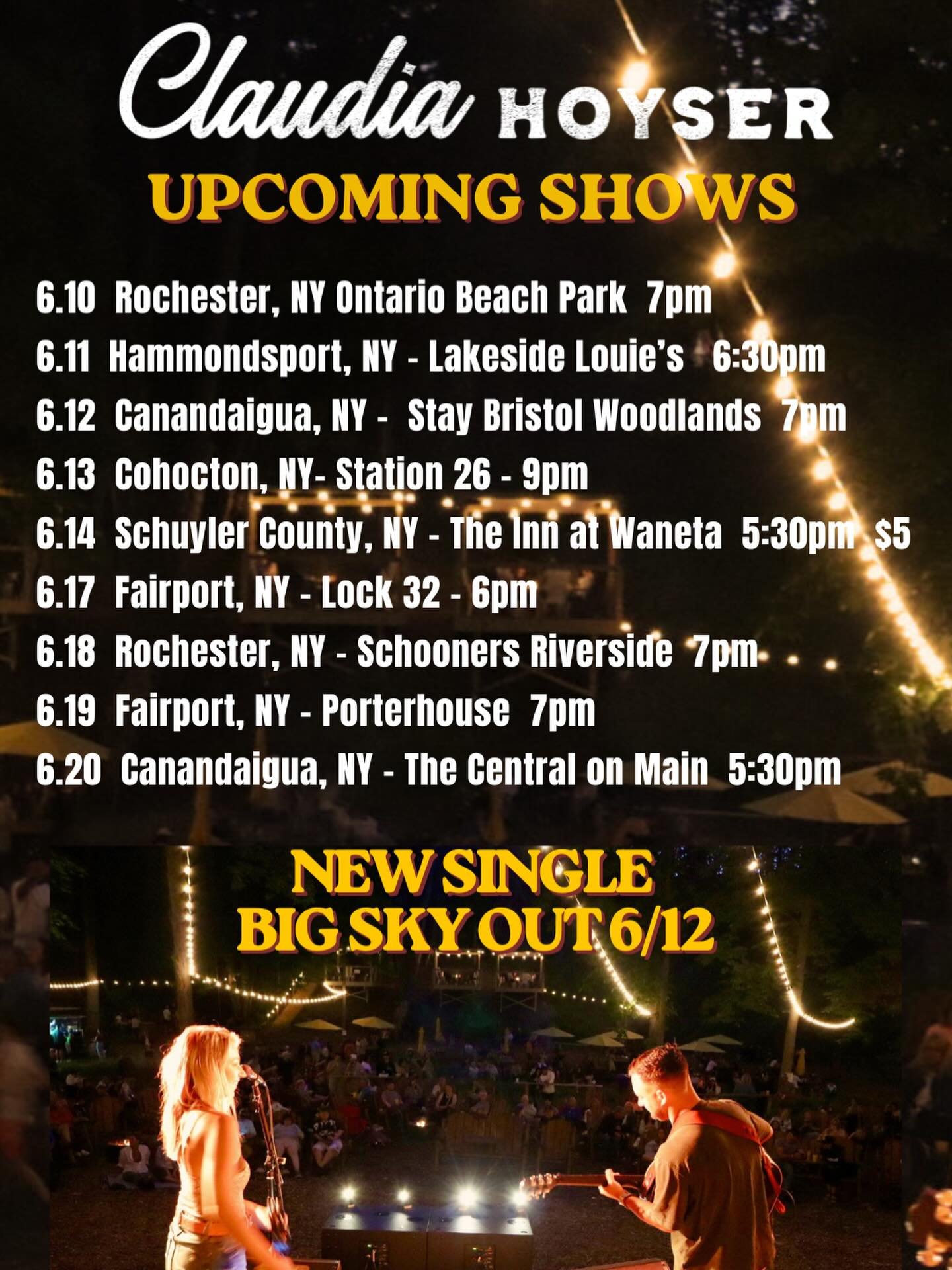 Doing the most 👋🏼 BIG SKY OUT FRIDAY!!! Come hang with us this week!!! #countrymusic #newmusic