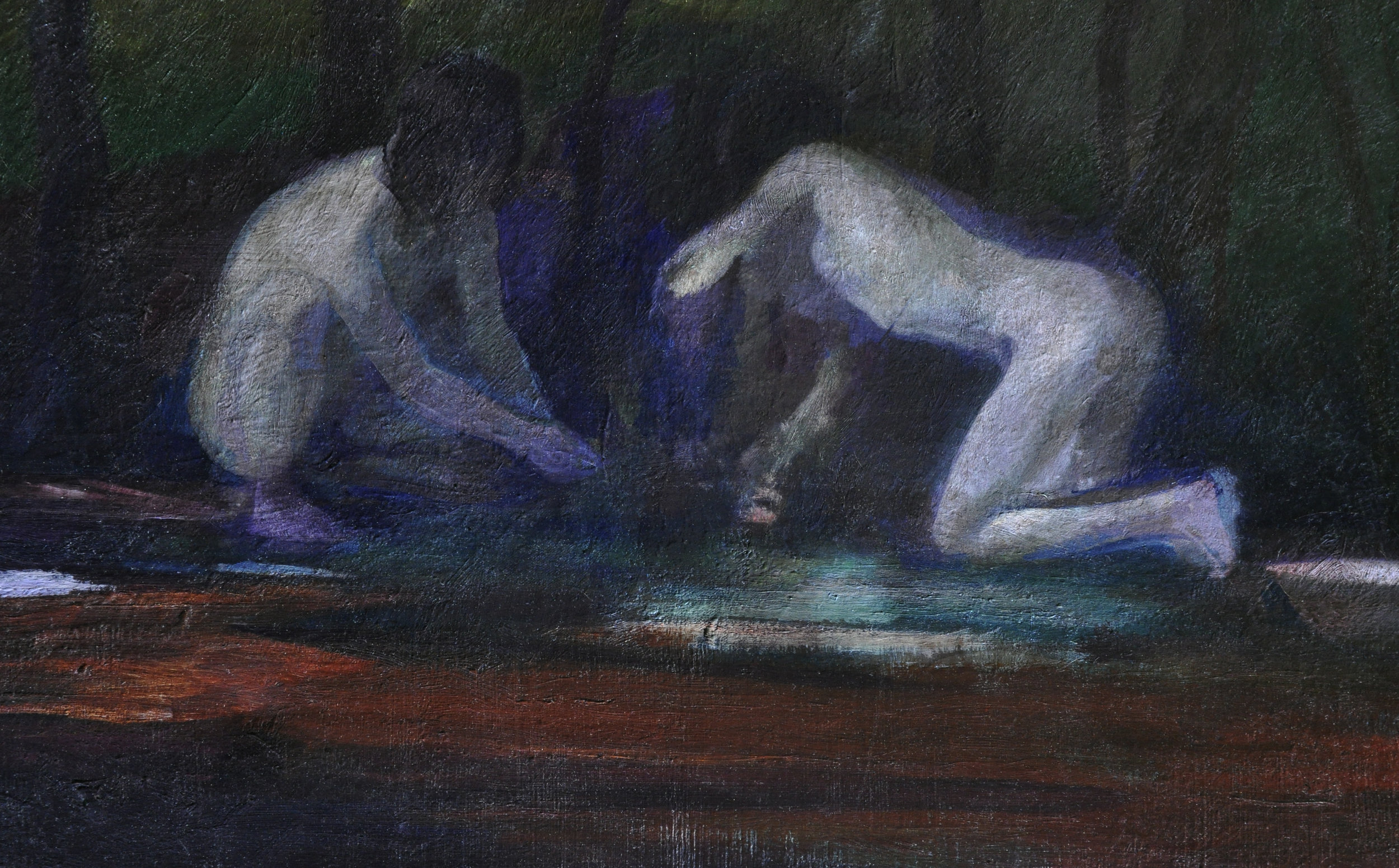 Pink Fog detail, Fritz Drury
